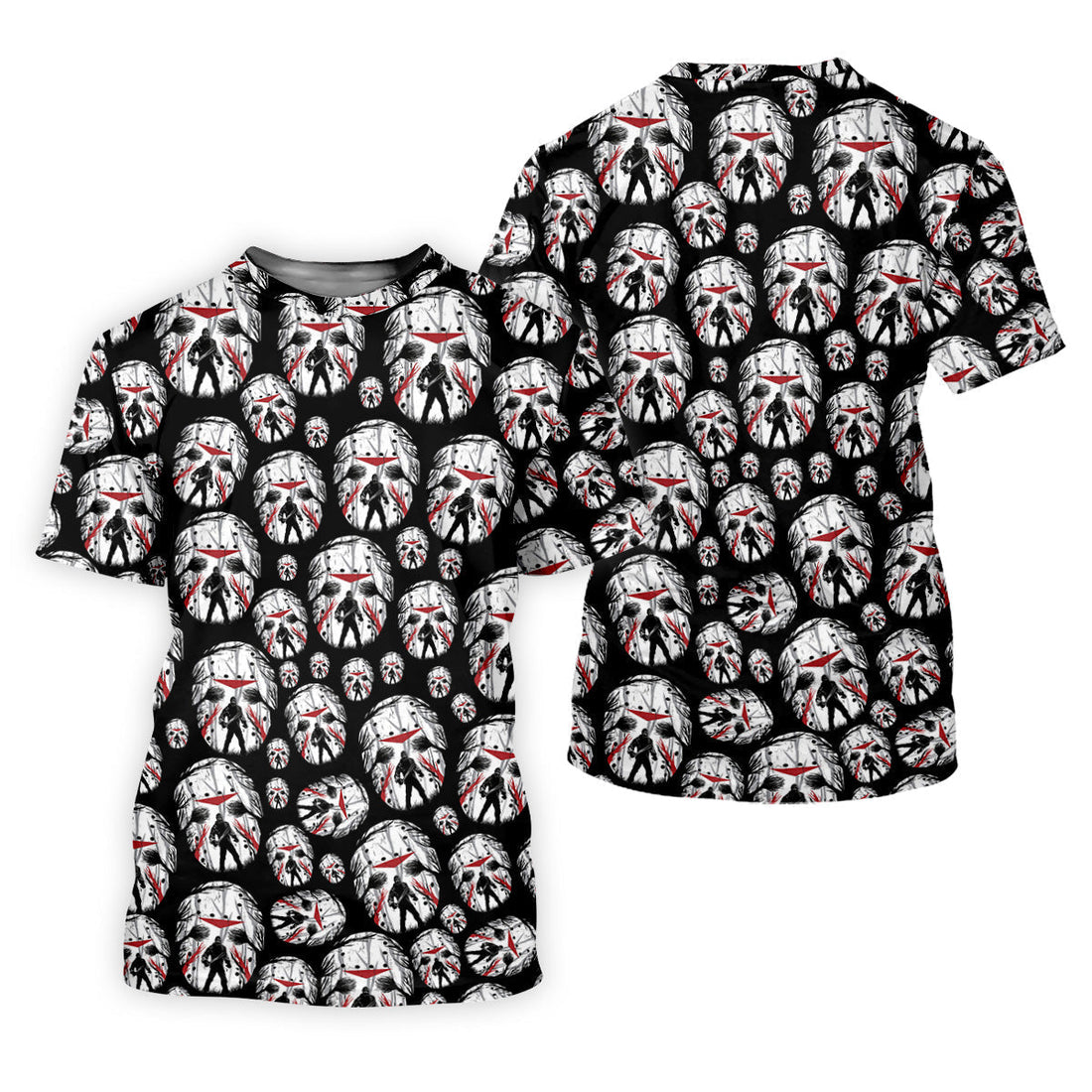 Jason Horror Character Women Golf Shirt, Horror Movie Shirt, Halloween Golf Shirt, Scary Halloween Shirts