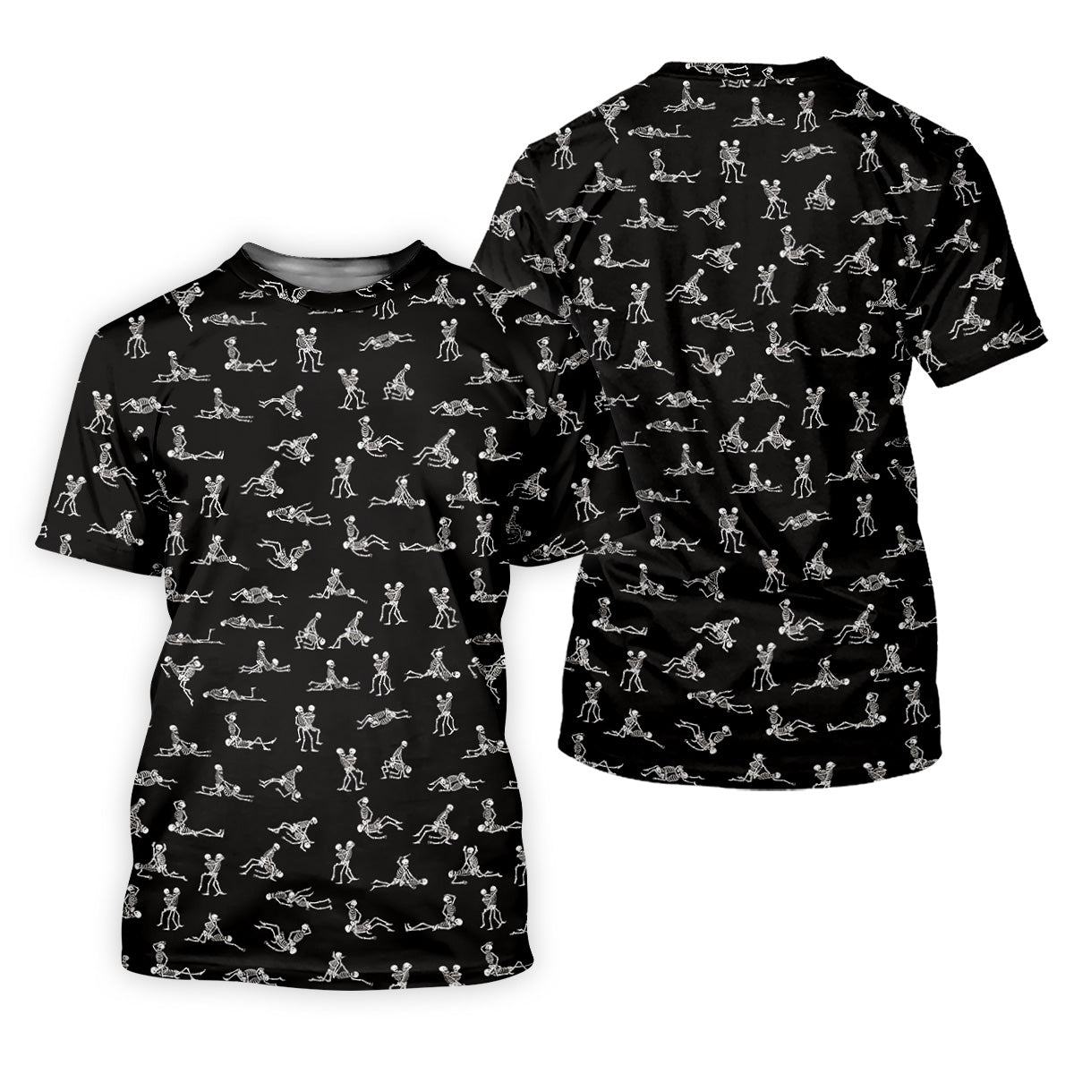 Funny Skeleton Couple Golf Shirt, Halloween Gift Idea, Womens Golf Tops, Ladies Golf Shirts