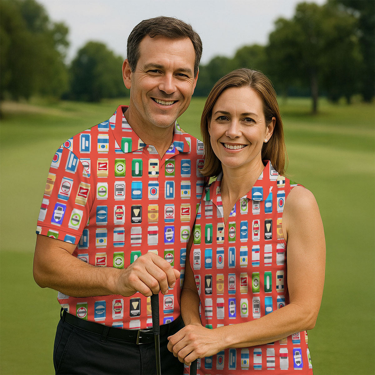 Famous Beer Can Golf Shirt, Golf And Beer Polo Shirt Men, Golf Shirts For Men, Golfing Apparel