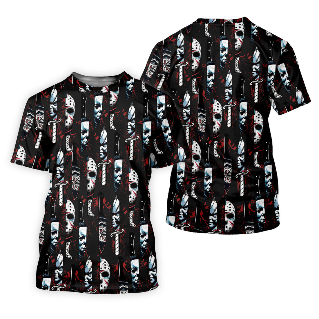 Horror Character Women Golf Shirt, Horror Movie Shirt, Halloween Golf Shirt, Womens Golf Gifts