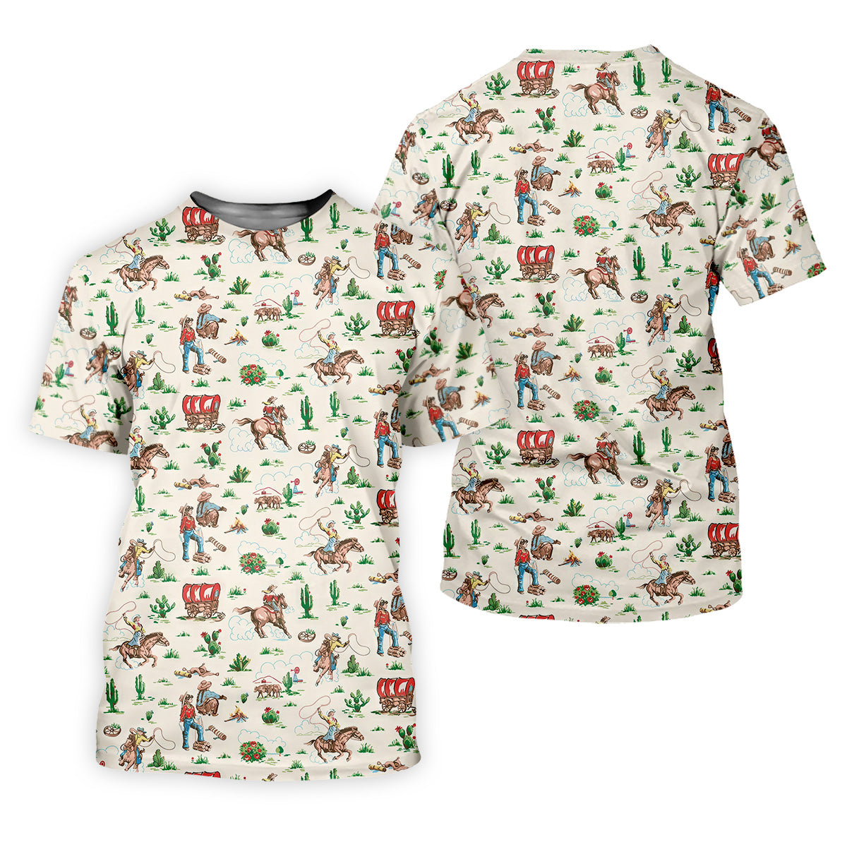 Cowboy Western White Polo Shirtns, Cute Golf Outfit, Matching Golf Shirt, Men's Golf Polo