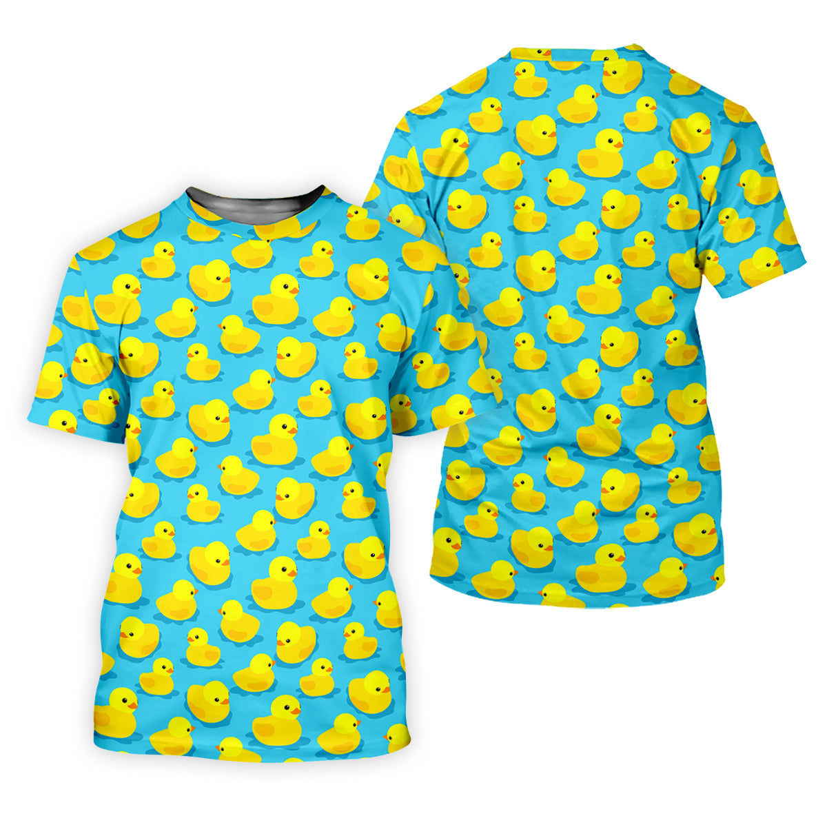 Funny Yellow Ducks Golf Polo ShirtFun Womens Golf Shirts, Ladies Golf Shirt, Golf Gift For Her