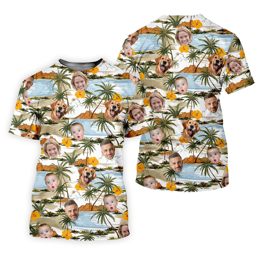 Hawaiian Shirts With Faces, Ladies Floral Shirt, Custom Team Shirts, Womens Hawaiian Golf Shirts, Ladies Golf Shirts
