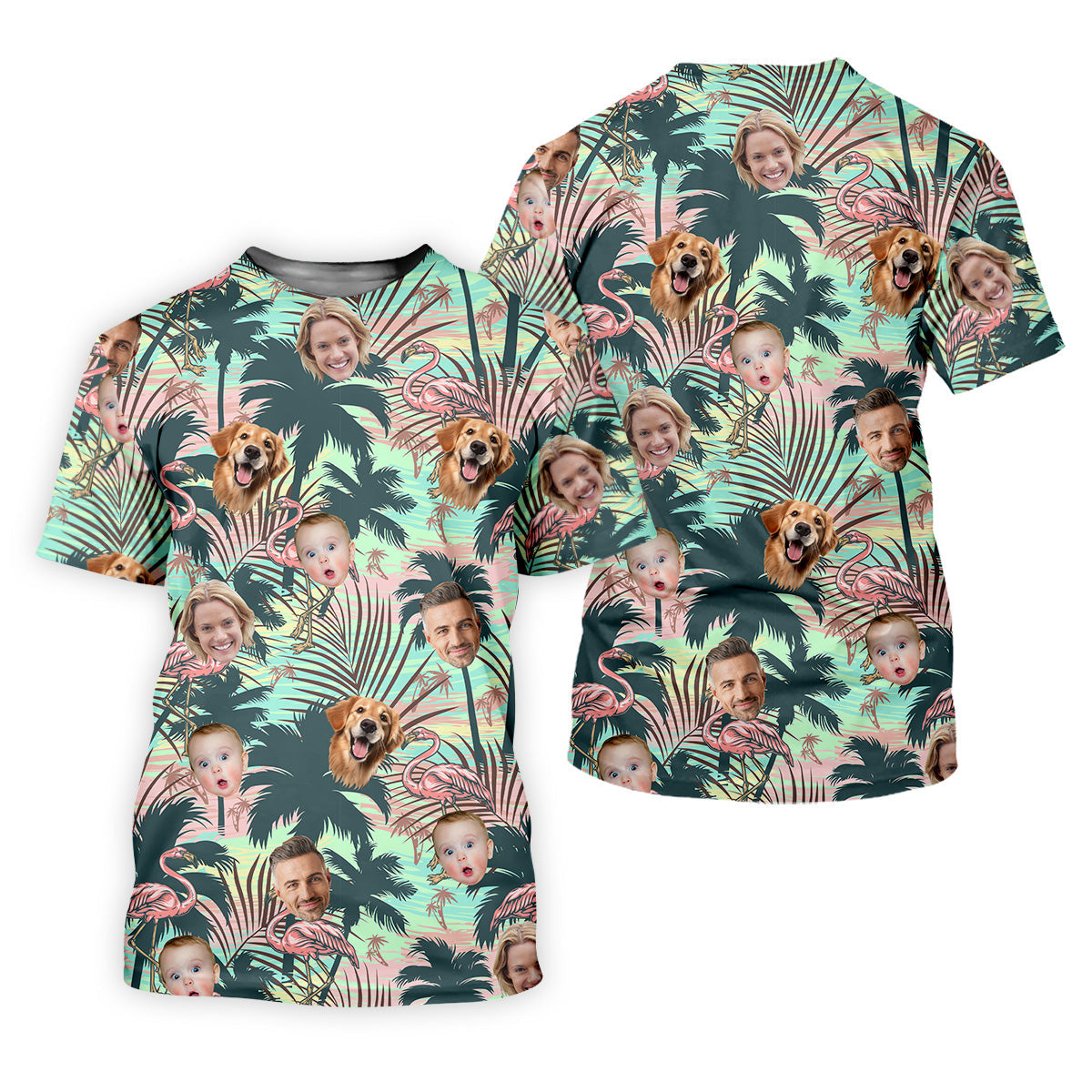 Hawaiian Shirts With Faces, Flamingo Golf Shirt, Custom Team Shirts, Womens Sleeveless Polo, Ladies Golf Shirts