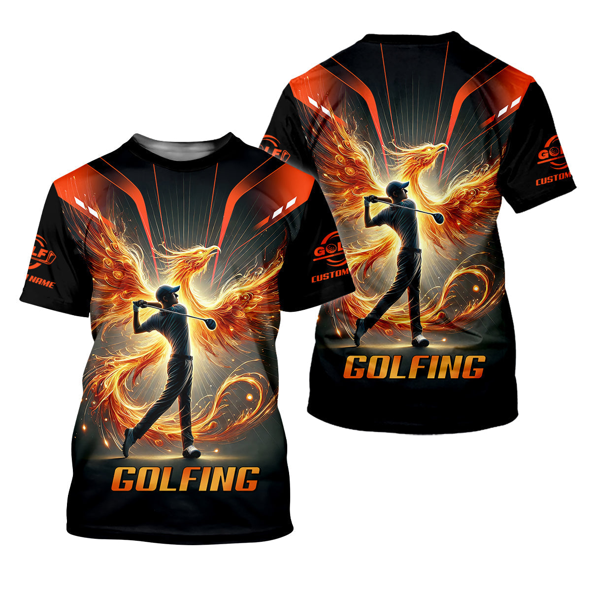 Custom Men's Golf Polo Shirtolfing Apparel, Golf Gifts For Men