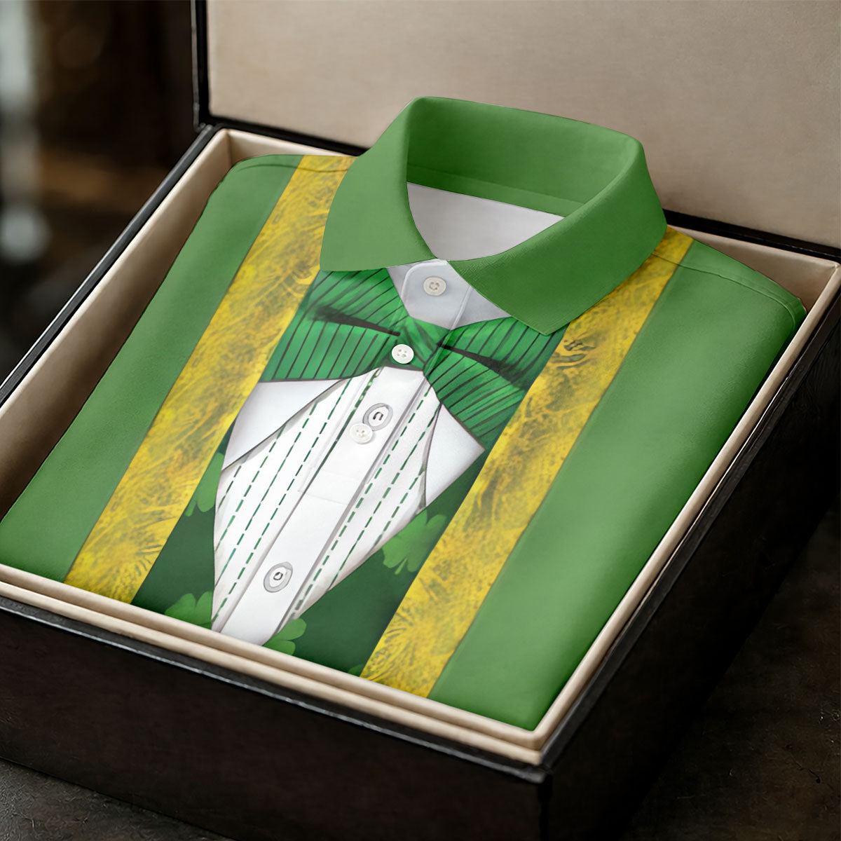 St Patrick's Day Leprechaun Costume Print Women's Golf Shirts, Ladies Golf Polos, Golf Shirt For Women