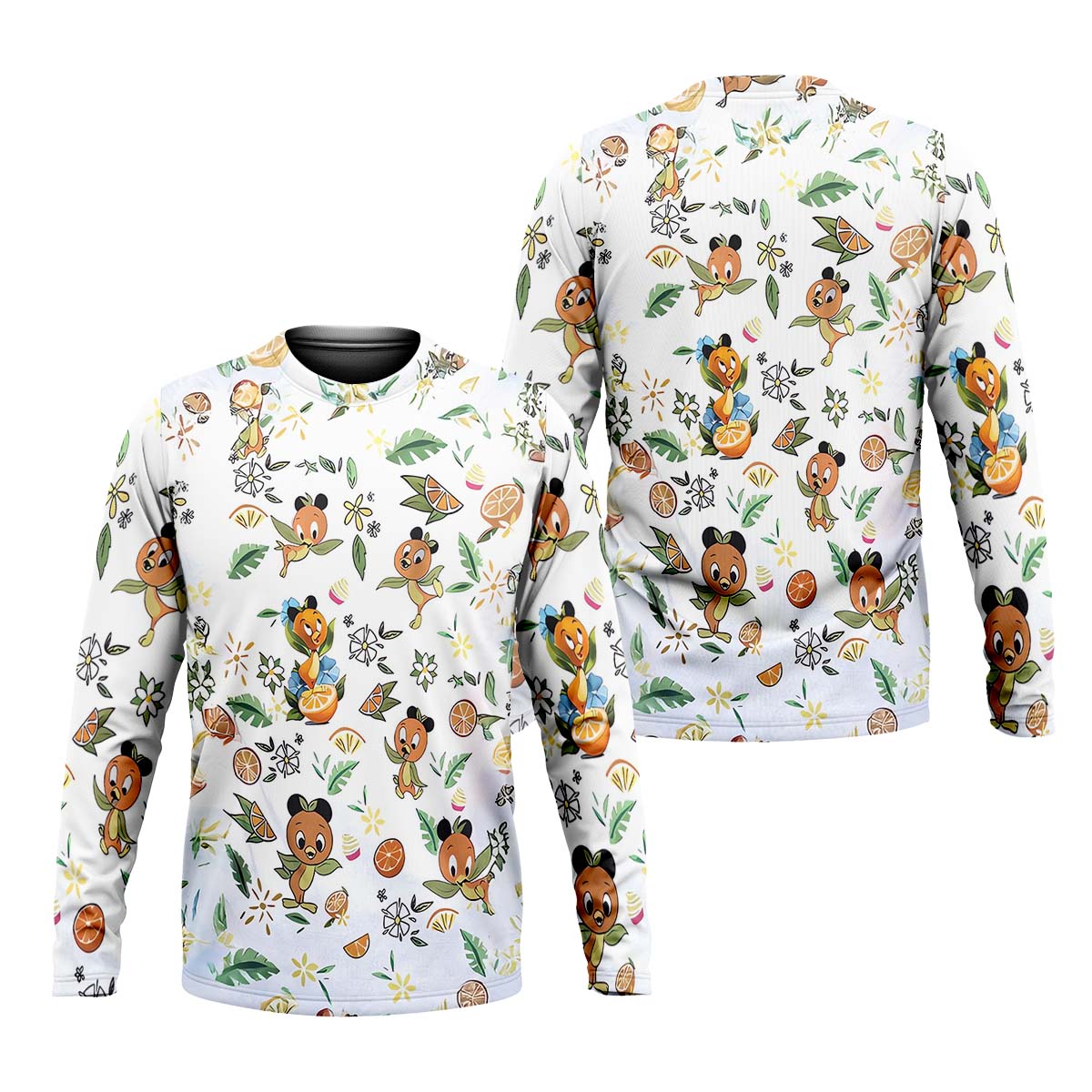 Orange Bird Men's Golf Polo ShirtGolfing Apparel, Mens Golf Gift