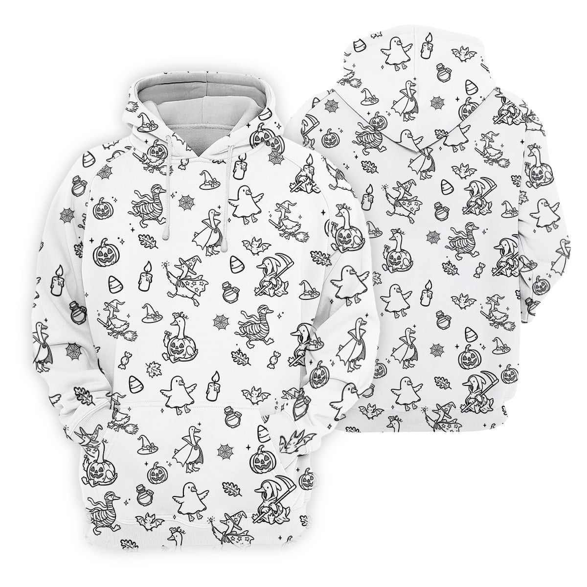 Goose Halloween, Doodle Pattern, Black And White Golf Polo, Mens Funny Golf Shirts, Long Sleeve Golf Shirts, Men Golf Polo