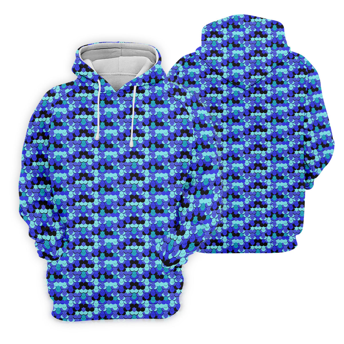 Blue Fun Men's Golf Polos, Gifts For Golf Lovers, Golfing Apparel, Polo For Men