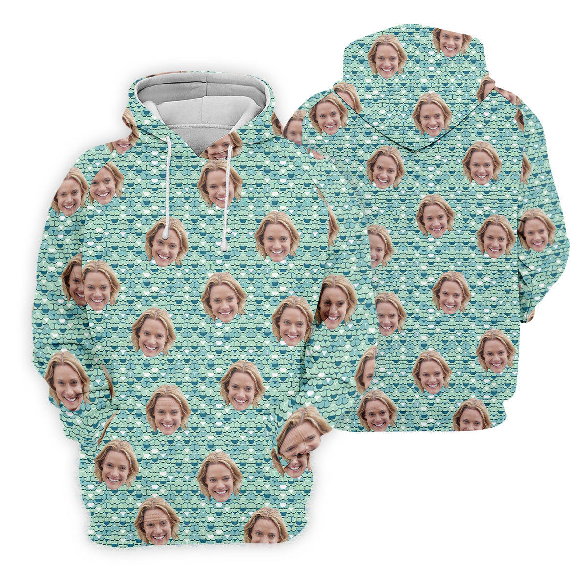 Funny Butt Green Golf Polo ShirtCustom Face Golf Shirt, Fun Womens Golf Shirts, Ladies Golf Shirt