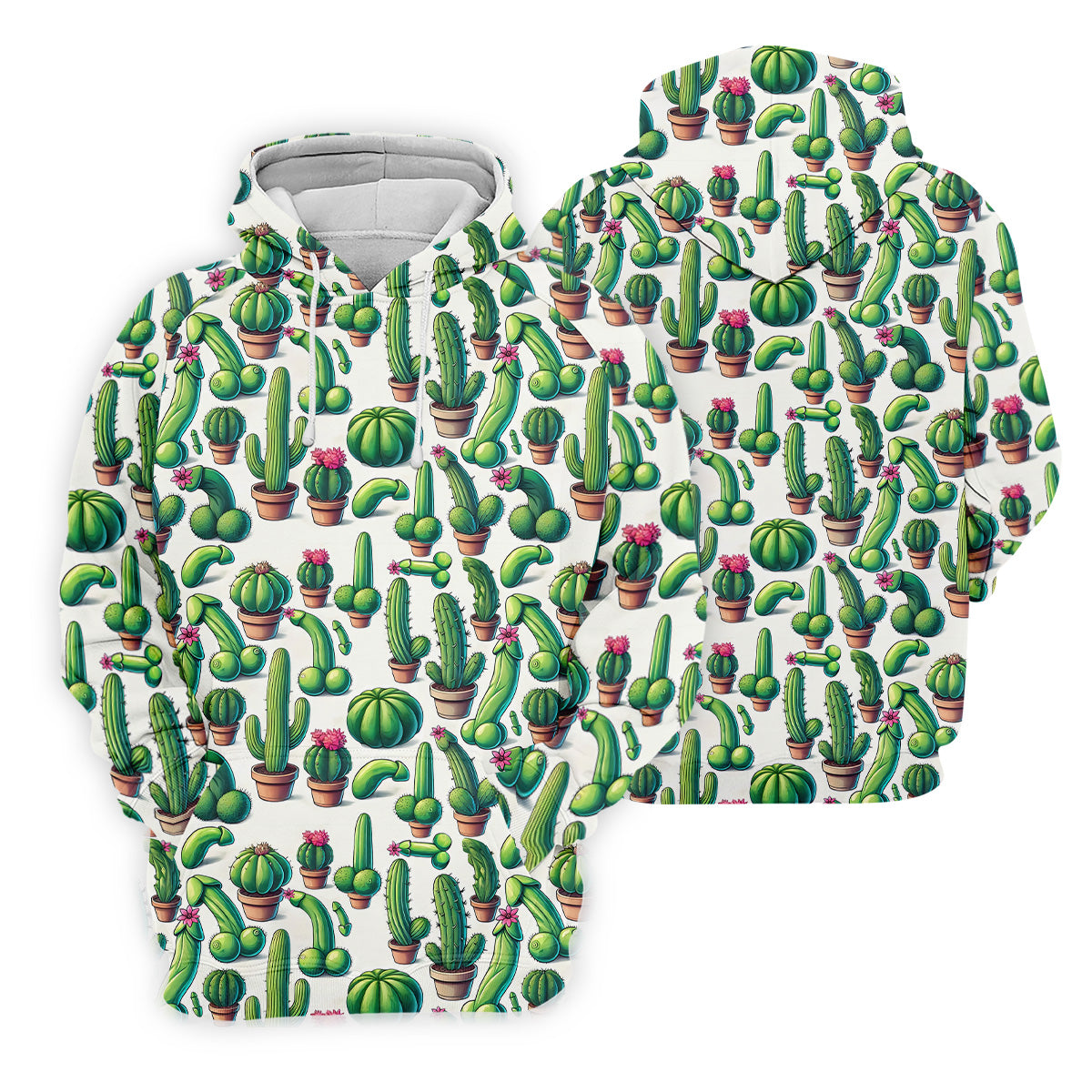 Adult Humor Funny Cactus Golf Tops For Men, Unique Gift For Golfer, Men's Golf Polo, Golfing Apparel