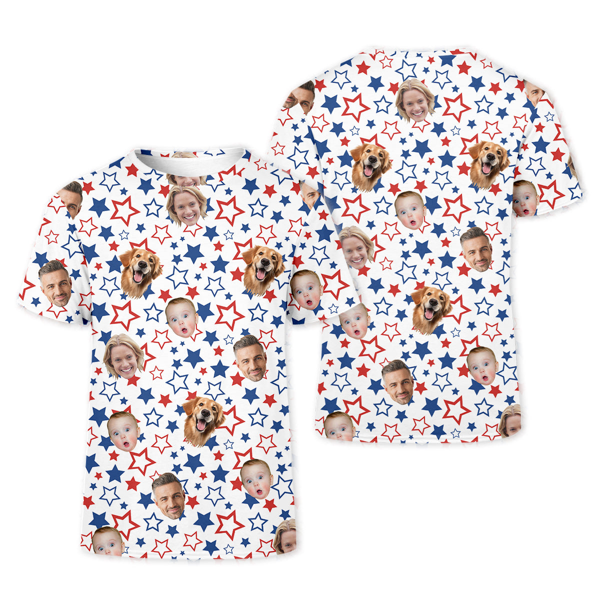 Patriotic Golf Shirt, USA Golf Shirt For Ladies, Custom Family Golf Shirt, Women's Golf Polo Shirt