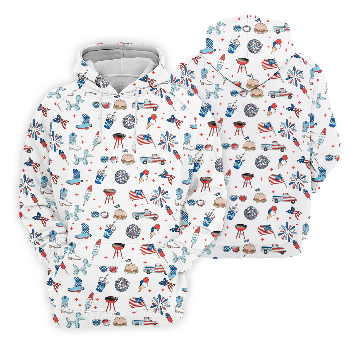 Red White and Blue Men's Golf Polo ShirtMen's 4th Of July Shirts, USA Golf Shirt, Gifts For Golfing Dad
