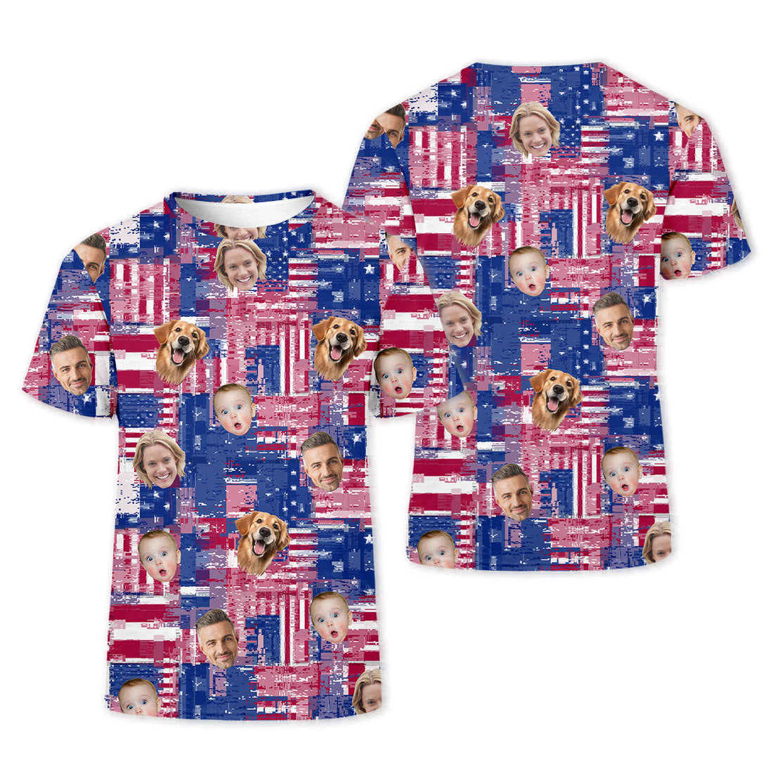 Golf Tops For Women, Family Portrait Golf Shirt, Patriotic Golf Polos, Custom Face Shirt, Personalized Dog Shirts, Long Sleeve Golf Shirts