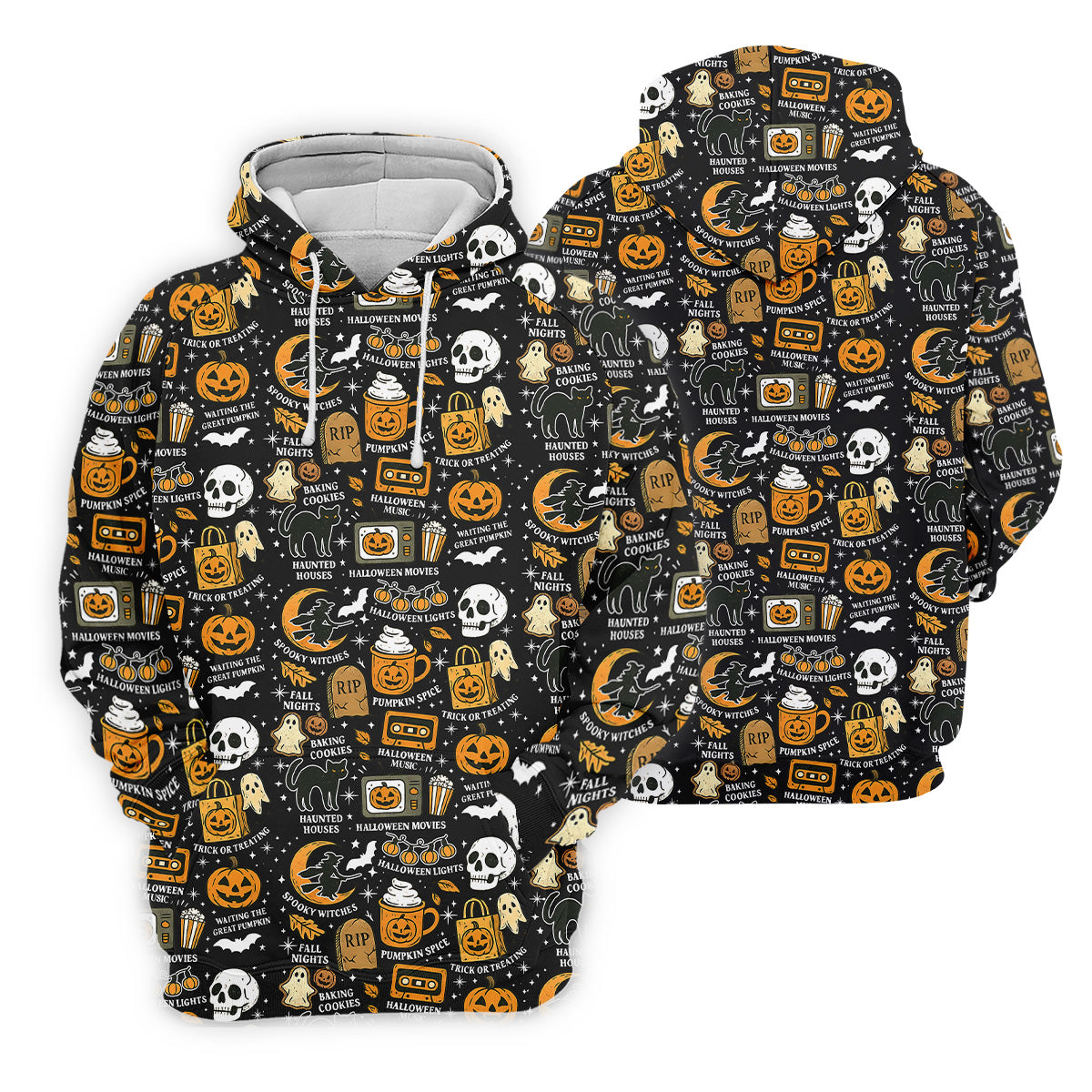 Vintage Halloween Spooky Witches Golf Polo Shirtween Theme Shirts, Ghost Pumpkin, Ladies Golf Shirts