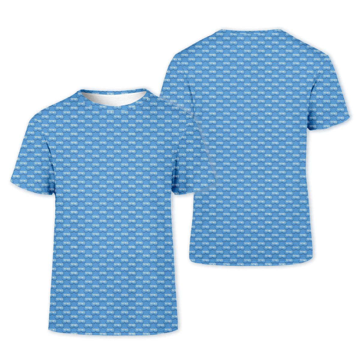Funny Blue Golf Shirt, Patterned Golf Polo Shirt Ladies Long Sleeve Golf Shirts, Matching Golf Shirts