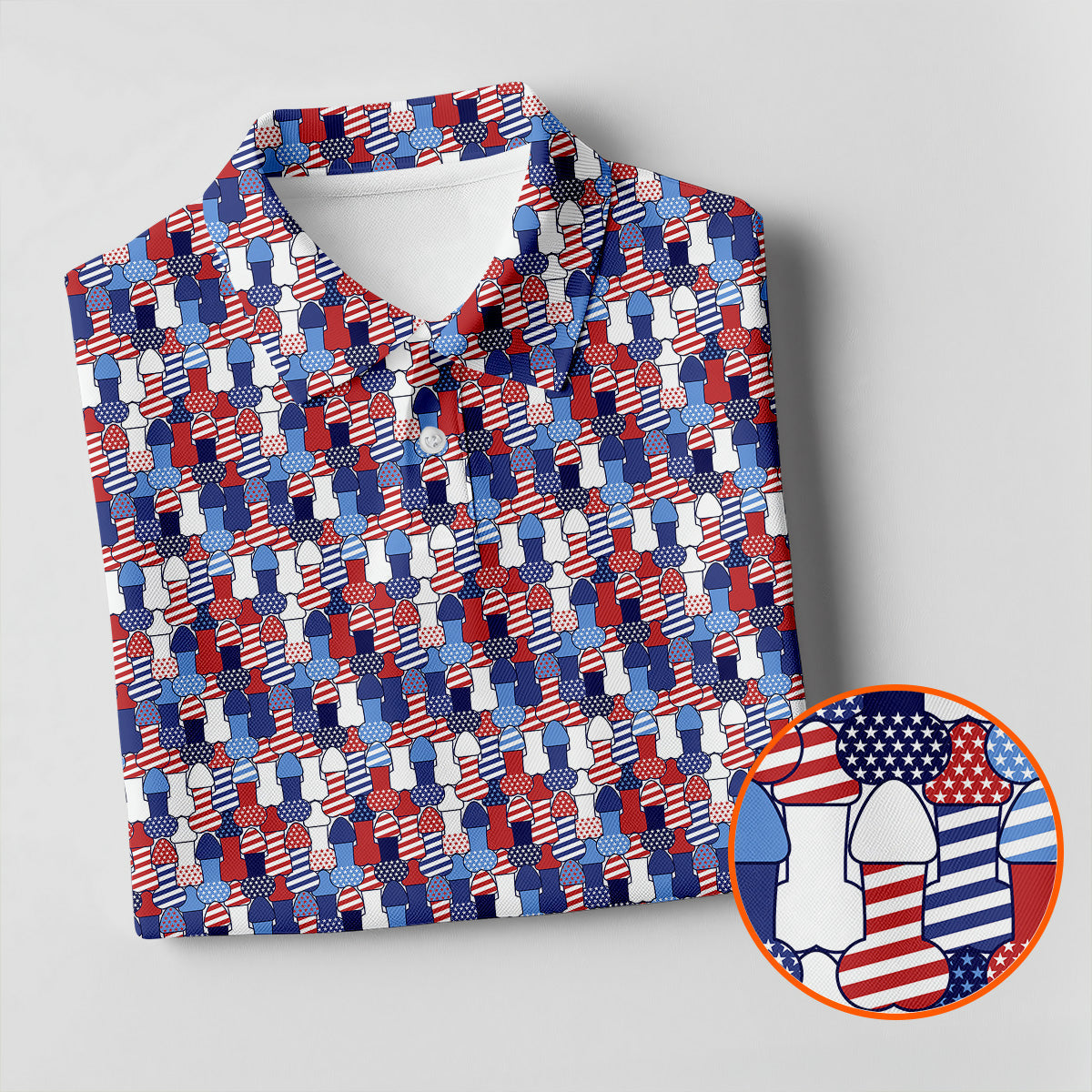 Funny Dirty Red White Blue Patriotic Golf Shirts, Fun Women's Golf Shirts, 250th Anniversary Ladies Golf Shirts