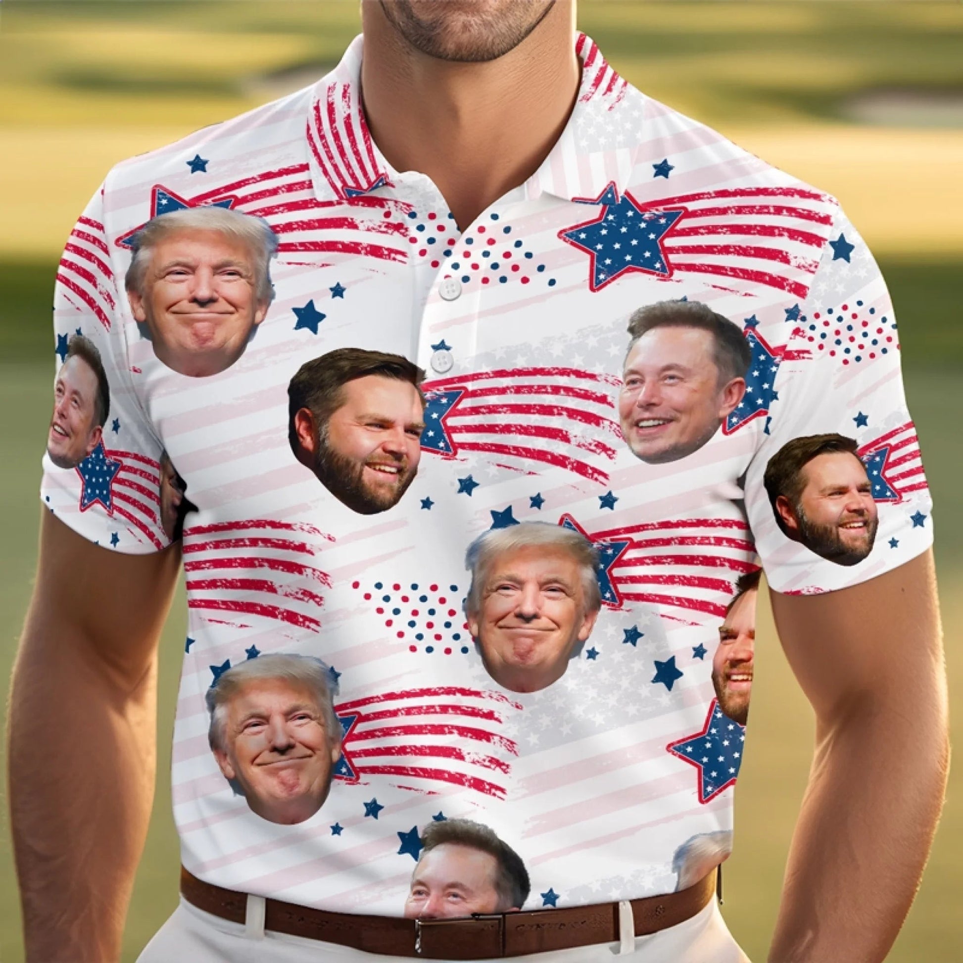 Best Fighters Of America US Patriotic Pride Men's Golf Polo Shirtatriotic Golf Shirt, USA Golf Shirt