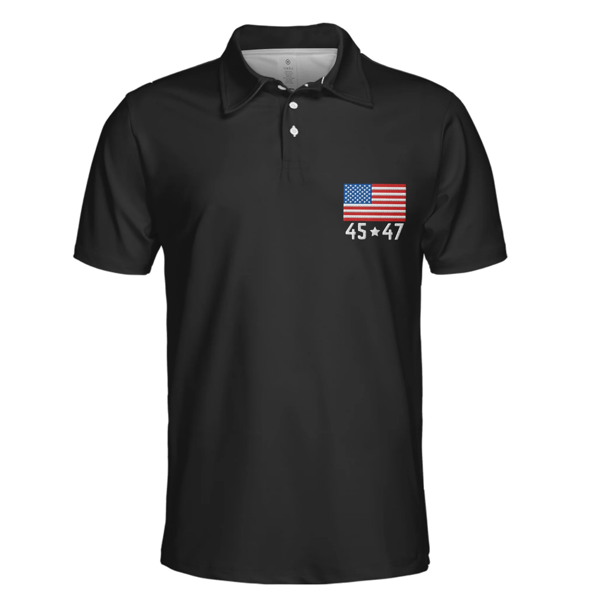 The Brave One Who Never Gave In Polo ShirtUS Patriotic Pride Men's Golf Polo ShirtPatriotic Golf Shirt