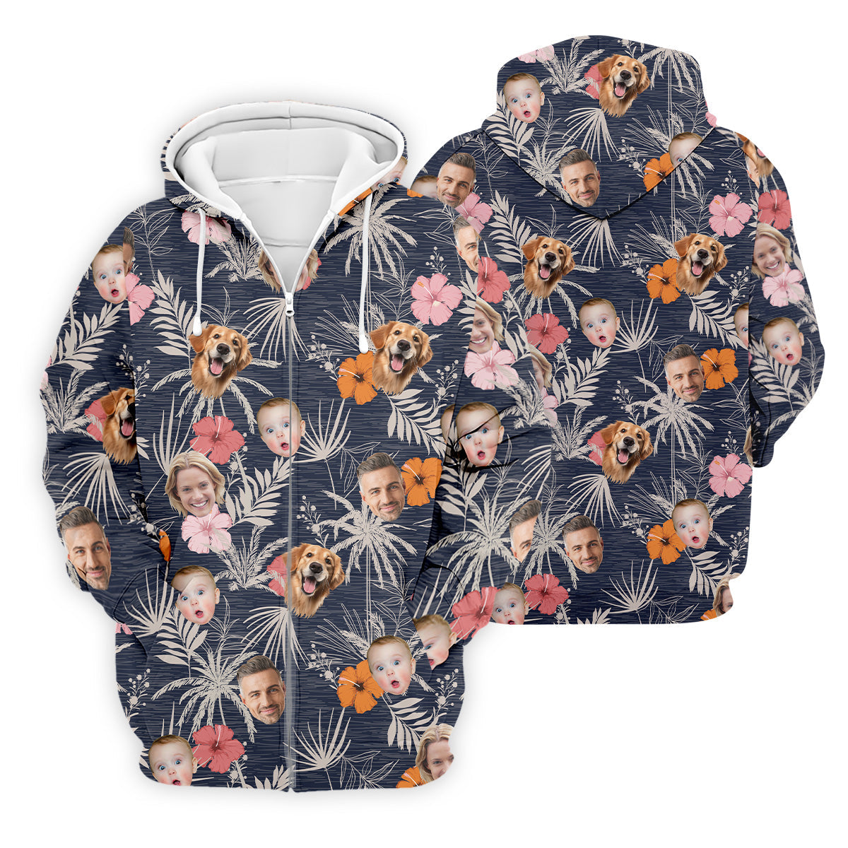 Mens Black Hawaiian ShirtHawaiian ShirtWith Faces, Men Polo Shirtest Gifts For Men Golfers