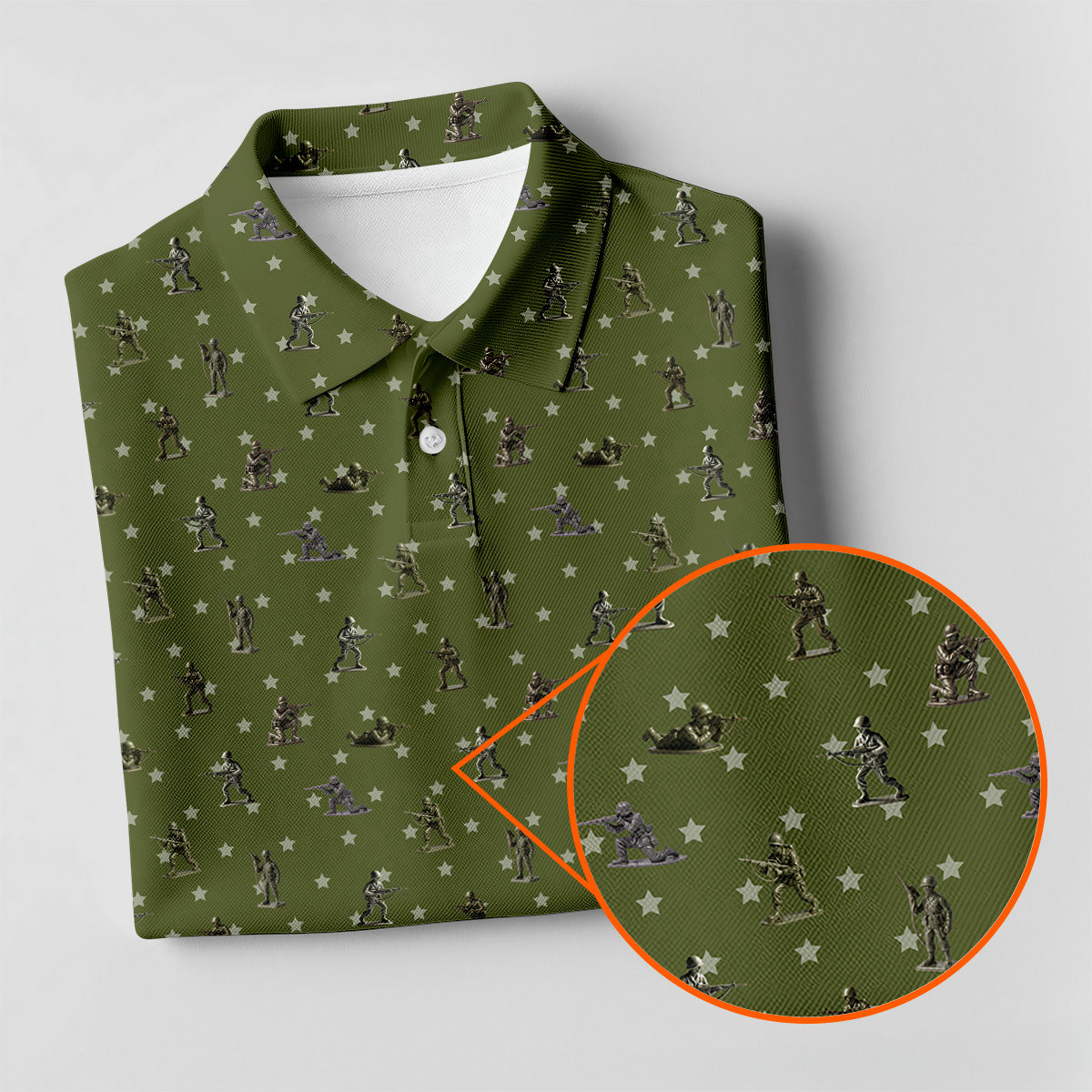Veteran Green Golf Tops For Men, Polo Shirtor Men, Gift For Veteran, Veterans Day Gift