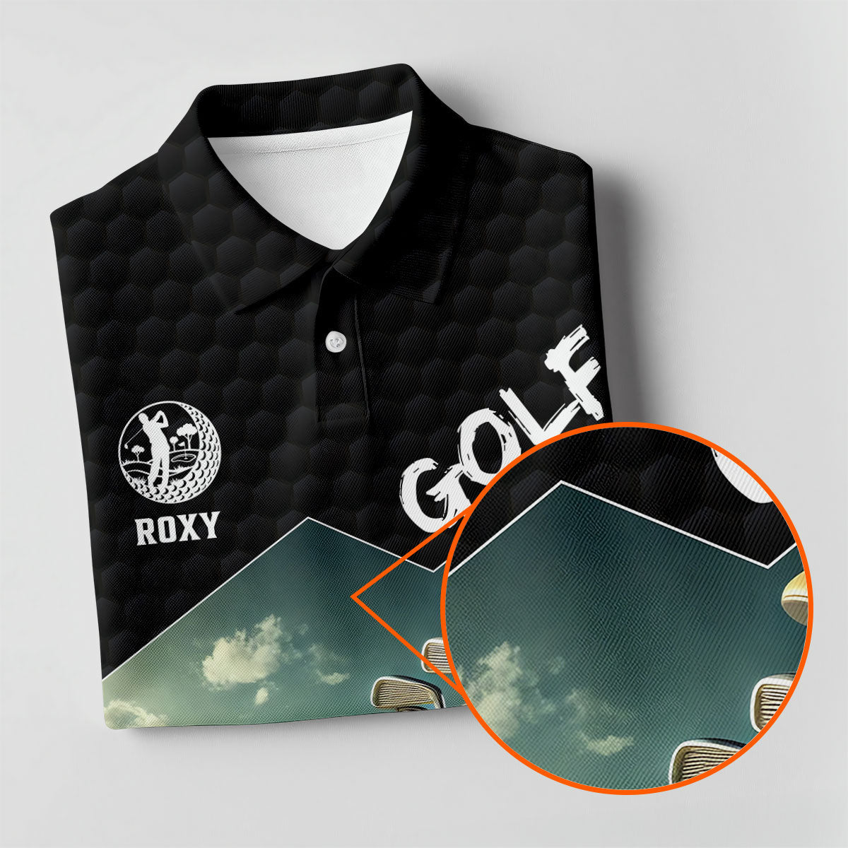 Swing Swear Look For Ball Repeat Funny Golf Shirt, Custom Golf Shirts, Golf Shirt For Women