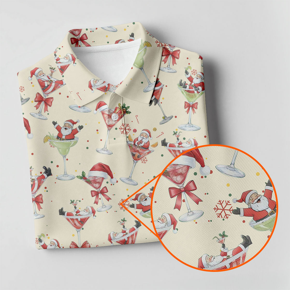 Santa Claus Margarita Christmas Shirt, Unique Gift For Golfer, Ladies Golf Shirts, Golf Gifts For Women