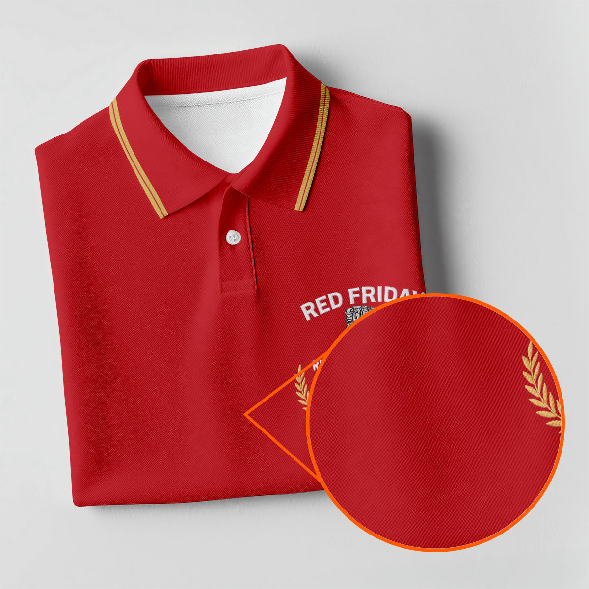 Red Friday Veteran Memorial 250 Years Golf Tops For Men, Patriotic Father's Day Golf Shirt
