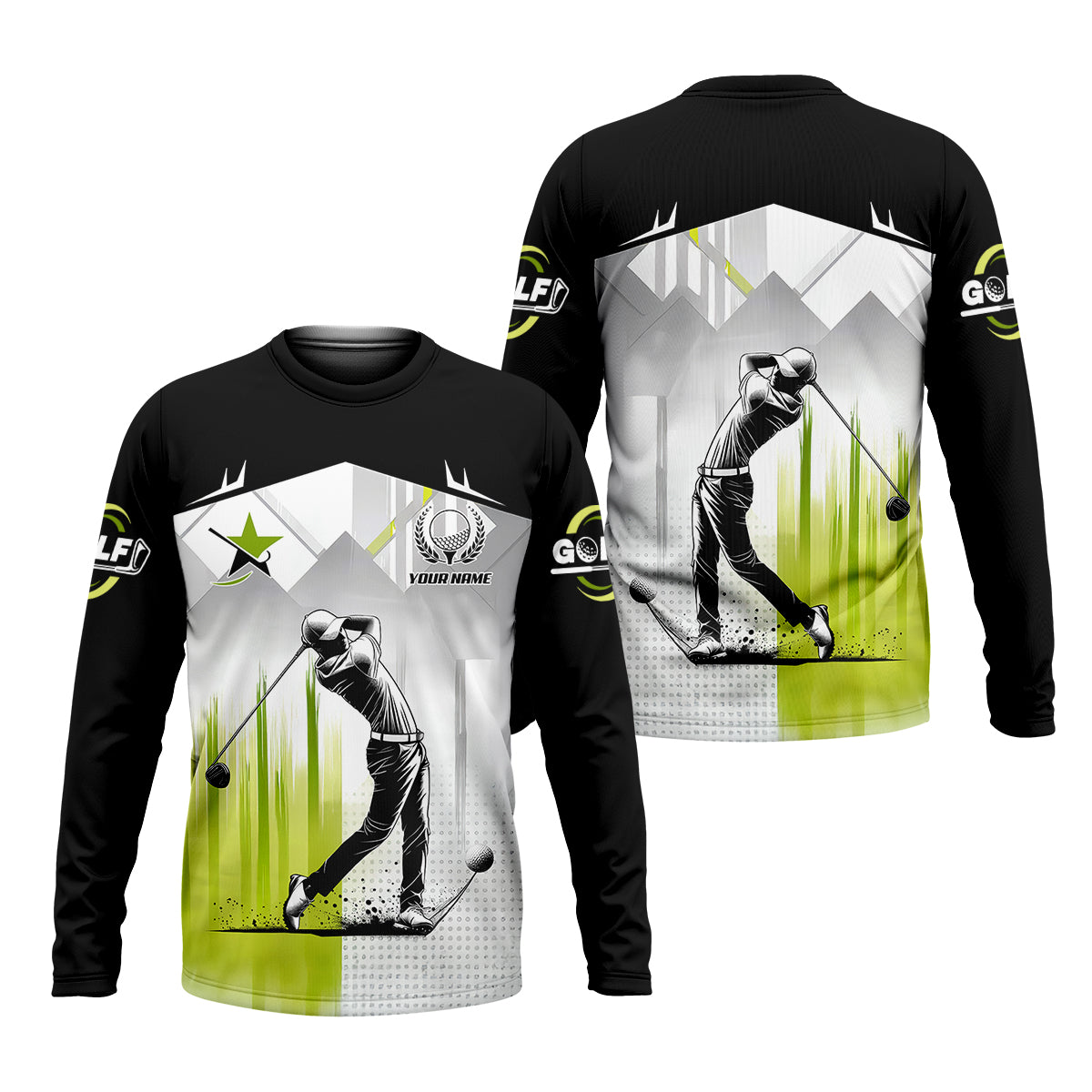 Pro Swing Men's Golf Polo ShirtGolfers Gift, Mens Golf Gift