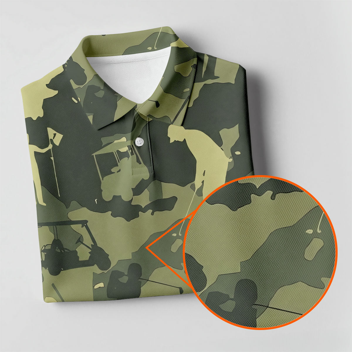 Golf Pose Camo Golf Shirt, Ladies Golf Tops, Golf Shirt For Women, Ladies Golf Shirts