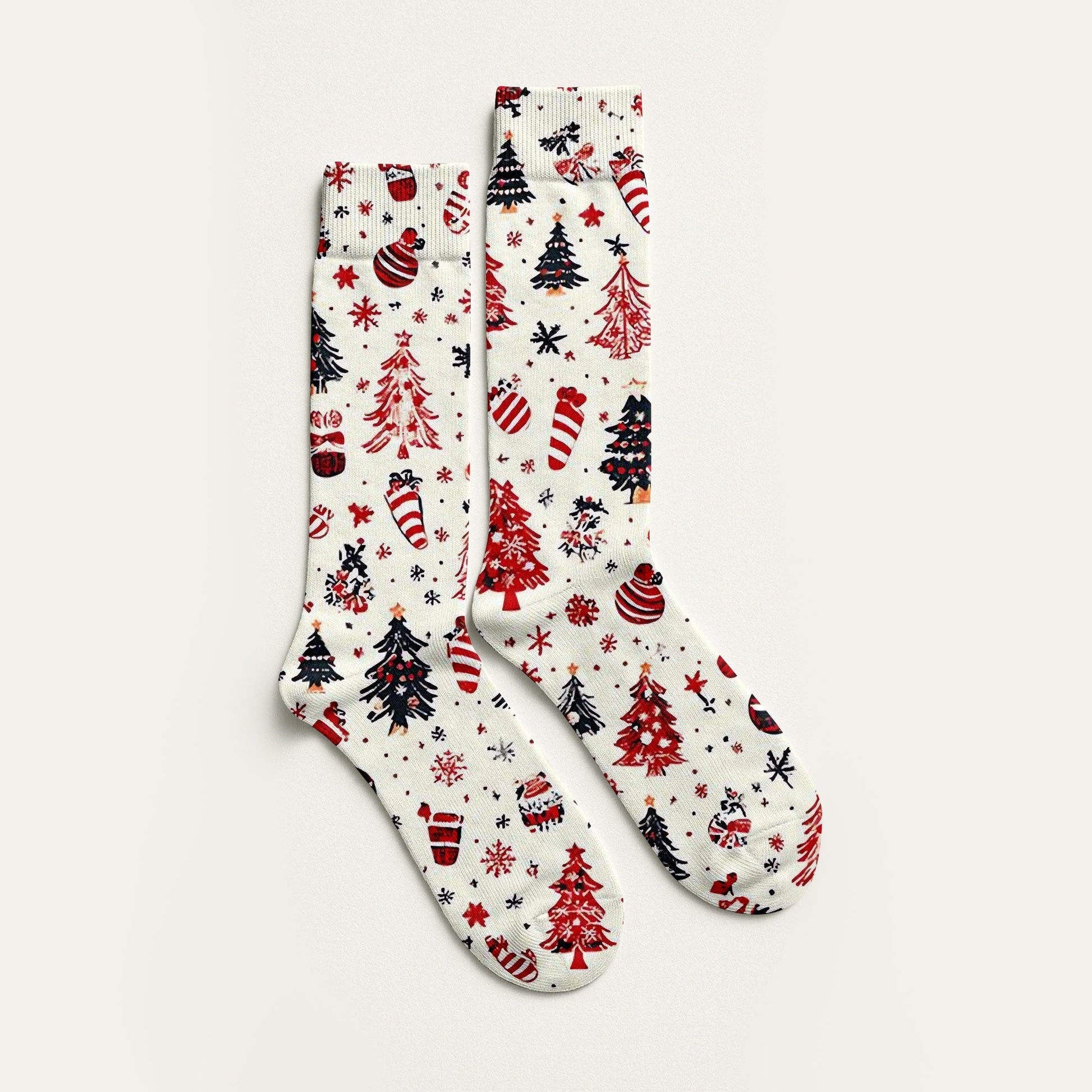 Candy Canes Christmas Golf Socks, Christmas Golf Gift, Golfing Accessories, Ladies Golf Socks, Men's Christmas Socks