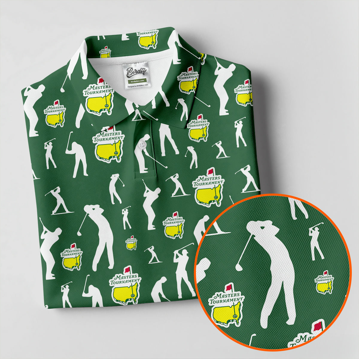 Golf Tournament Golfer Pose Performance Golf Shirt, Golf Tops For Men, Golf Shirts For Men