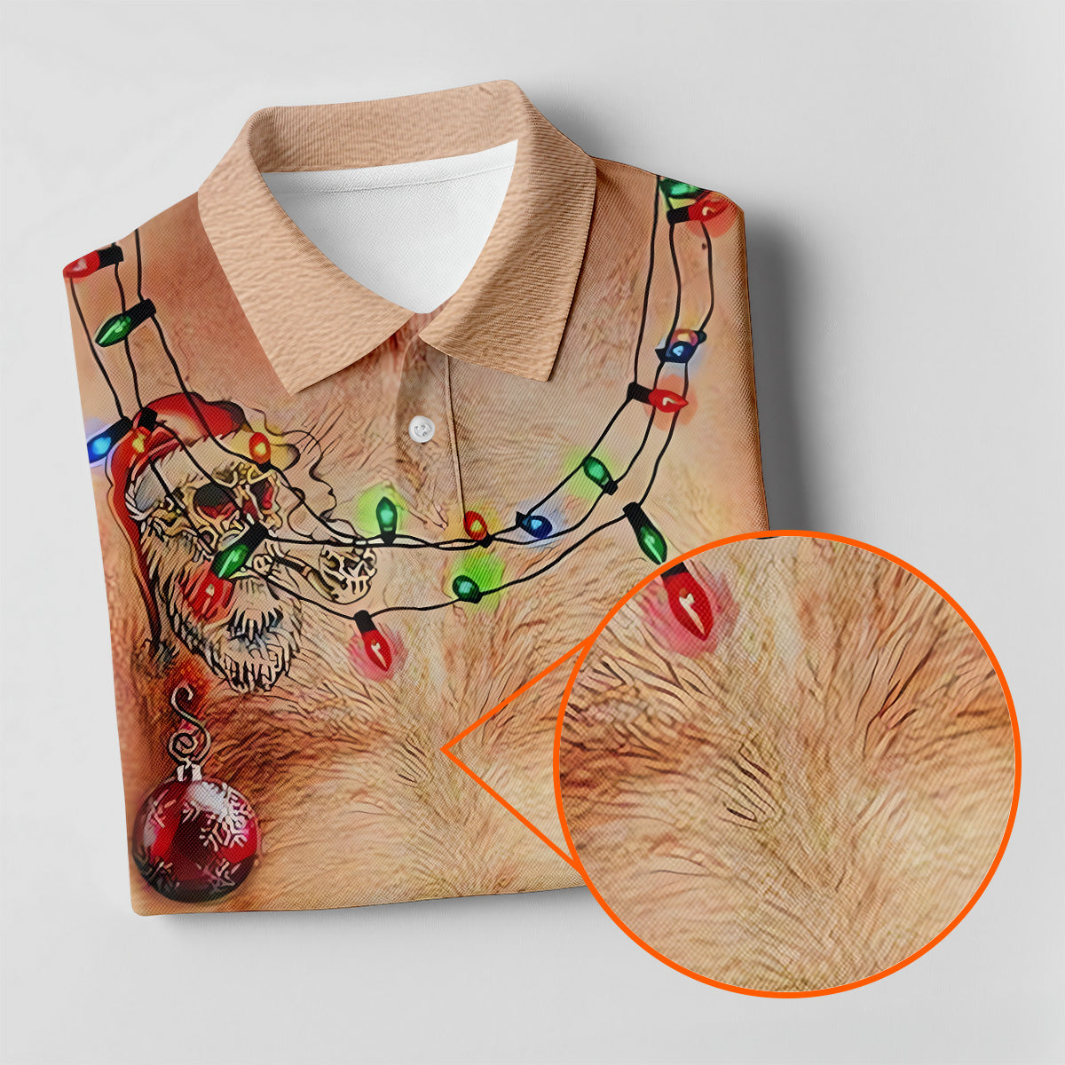 Eat Me Funny Christmas Golf Shirt, Fun Golf Shirts For Men, Unique Gift For Golfer, Polo Shirt Men