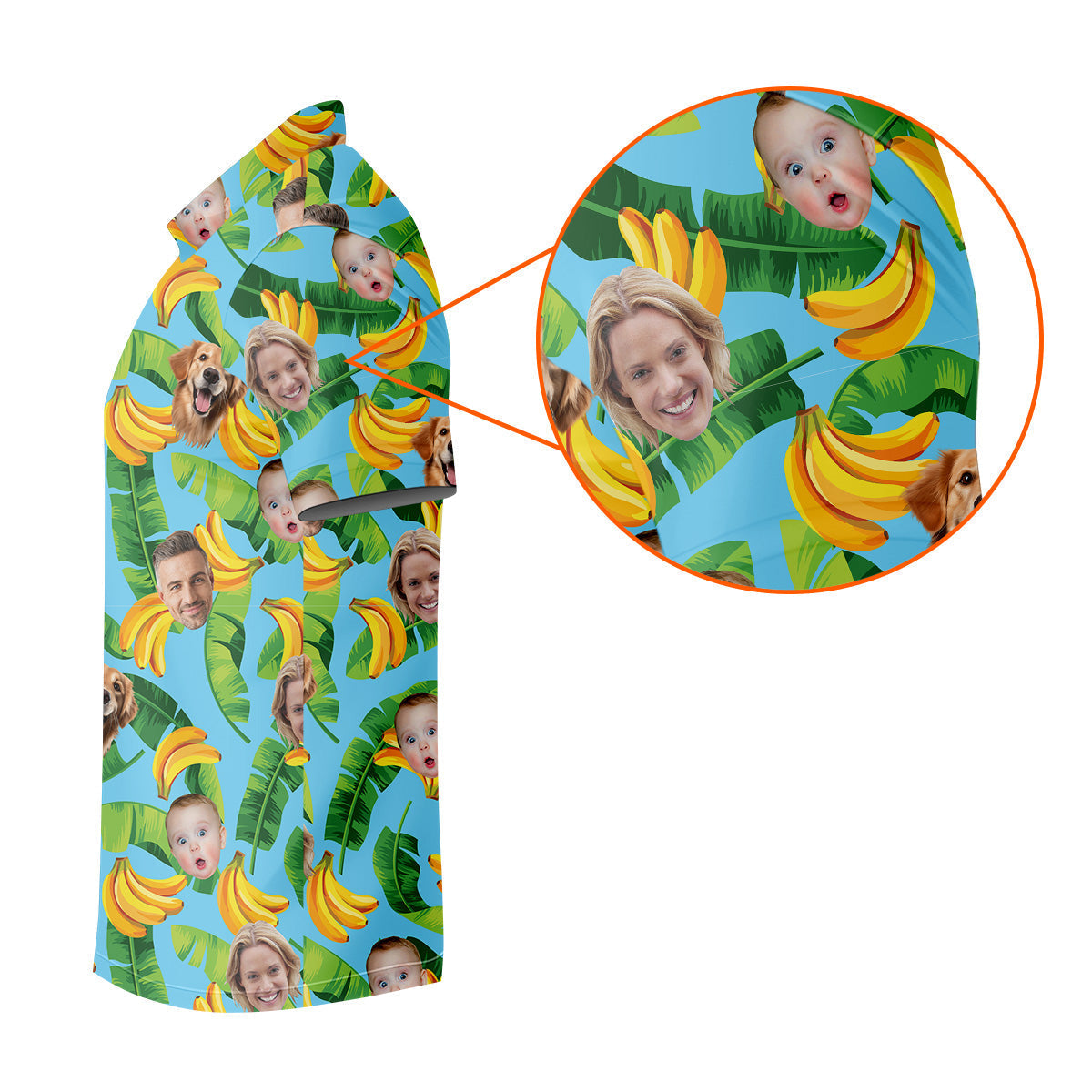 Seamless Pattern, Banana Shirt, Men Golf Polo, Hawaiian Shirts With Faces, Great Golf Gifts For Guys