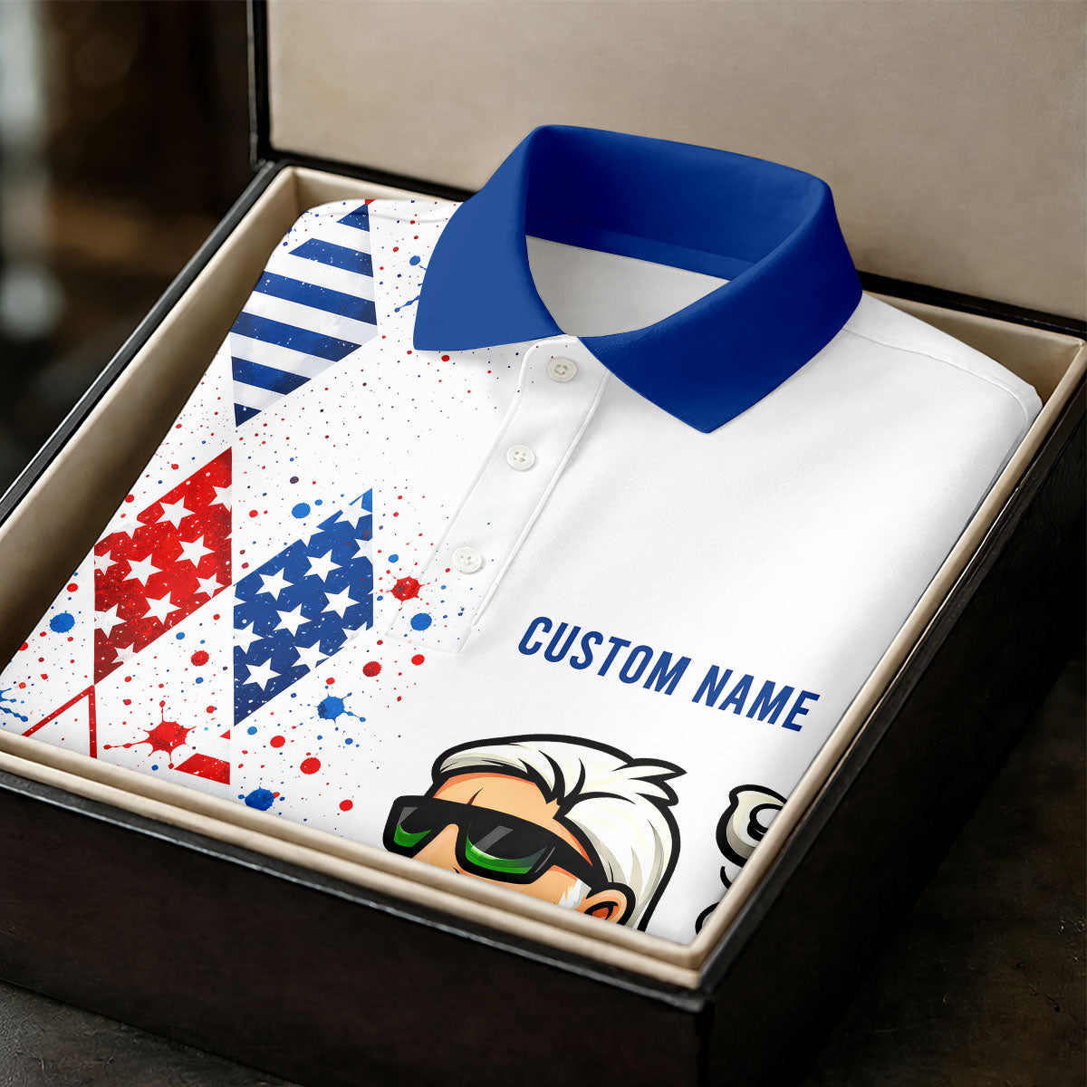 Patriotic Man Golf And Beer Argyle Pattern 4th Of July Golf Shirt, 250 Years Golf Shirt For Women