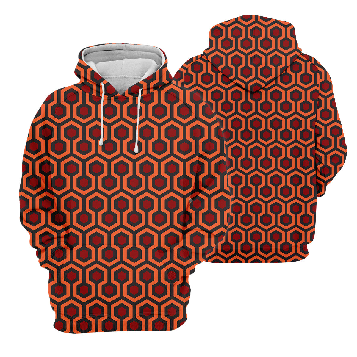 Carpet Pattern In The Shining Ladies Golf Polos, Womens Sleeveless Polo, Matching Golf Shirts