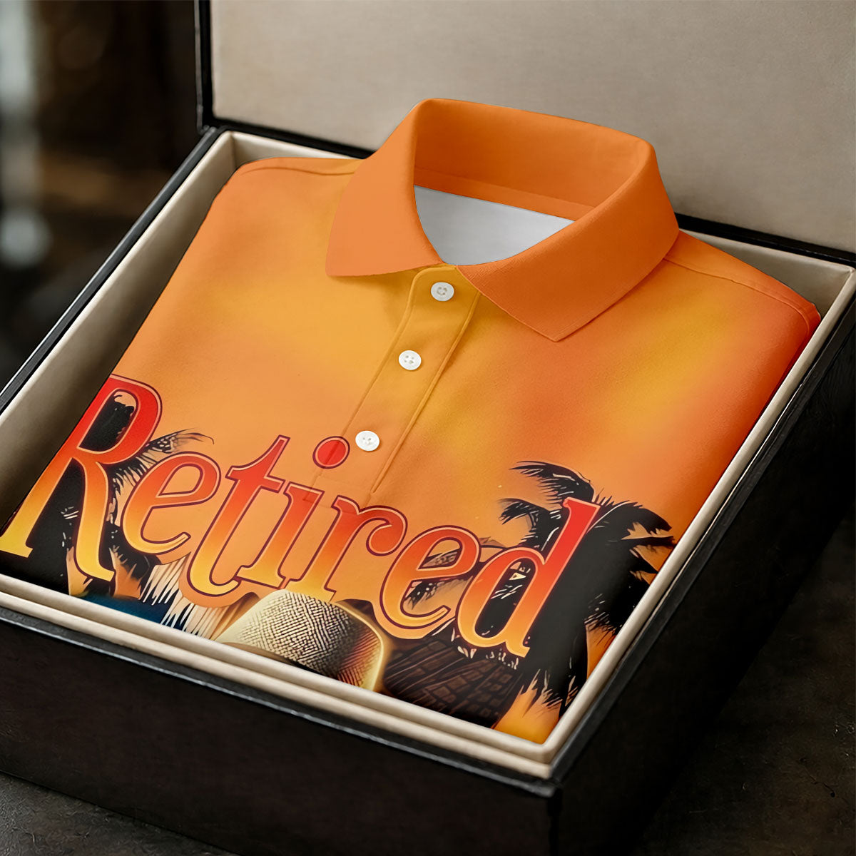 Funny Retirement Parrot Beach Vacation Golf Shirt, Golf Polo For Women, Printed Golf Shirt