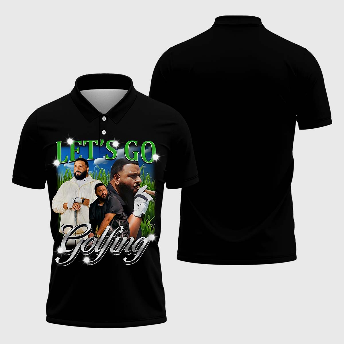 Let's Go Golfing Golf Polo ShirtDJ Rap Tee, Gift For Golfers