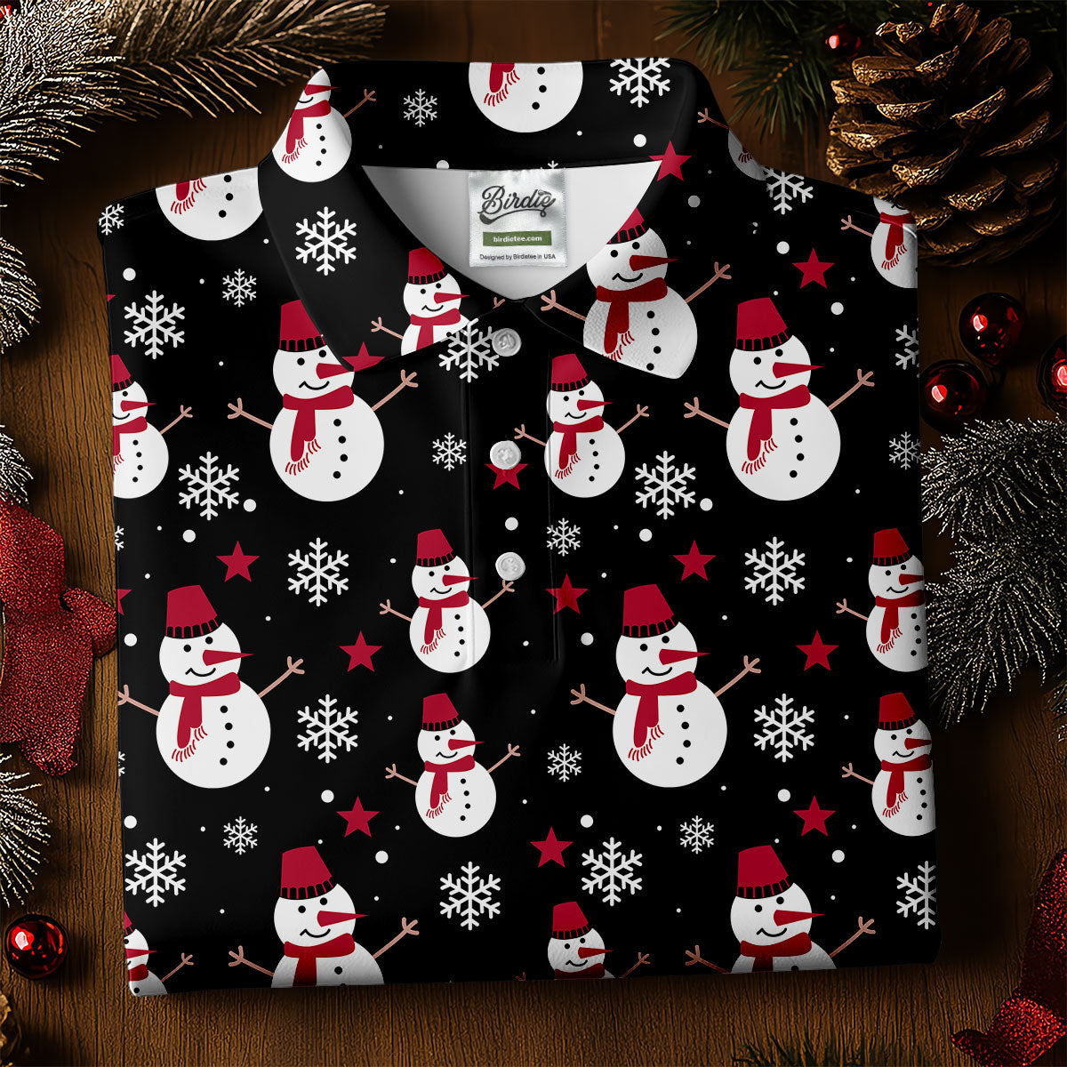 Ugly Santa Claus Golf Shirts, Gifts For Golf Lovers, Polo Shirtor Men, Golfing Apparel
