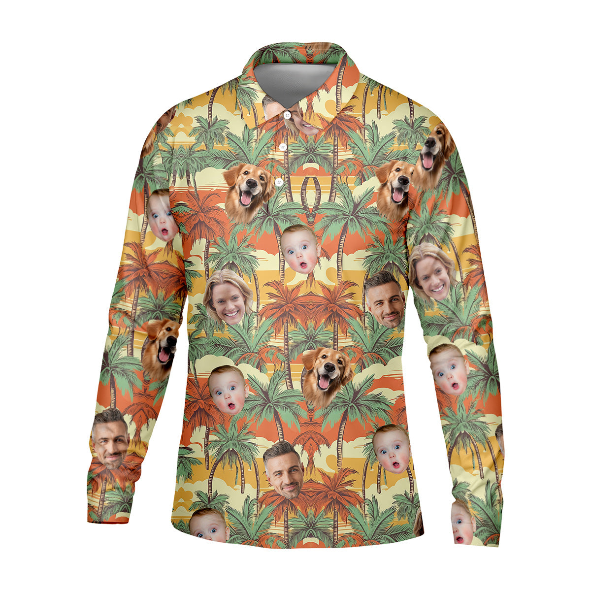 Sunset Shirt, Vintage Hawaiian Shirts, Matching Hawaiian Outfits, Custom Pet Shirt, Golf Shirts For Men
