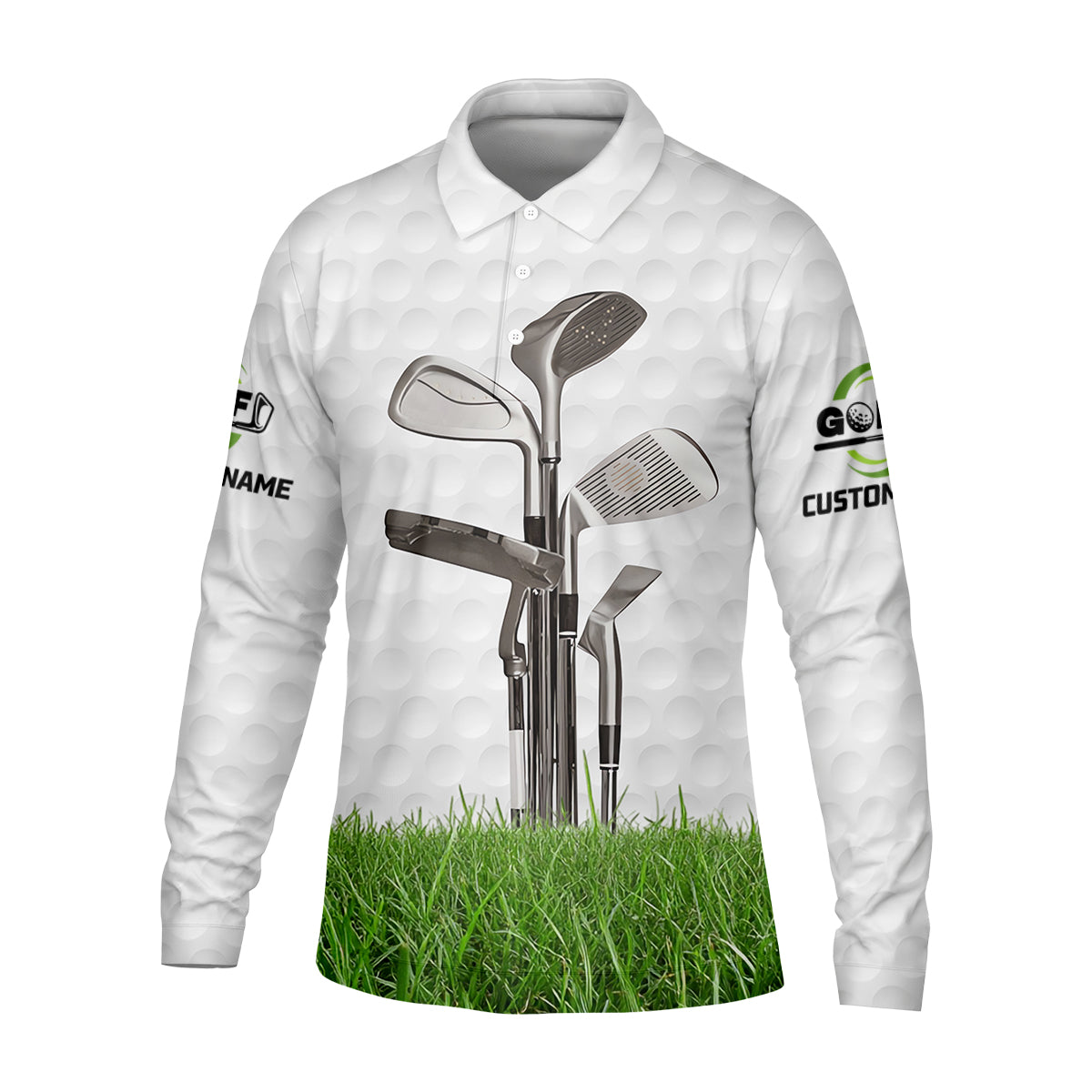 The Older I Get The Harder It Is To Find My Balls Custom Men's Golf Polo ShirtFunny Golf Shirt, Dad Golf Gift