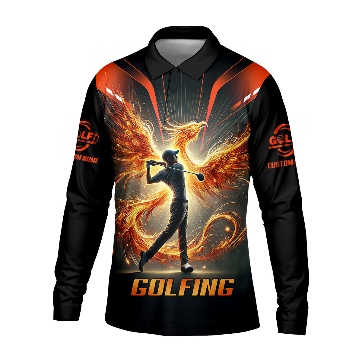 Custom Men's Golf Polo Shirtolfing Apparel, Golf Gifts For Men