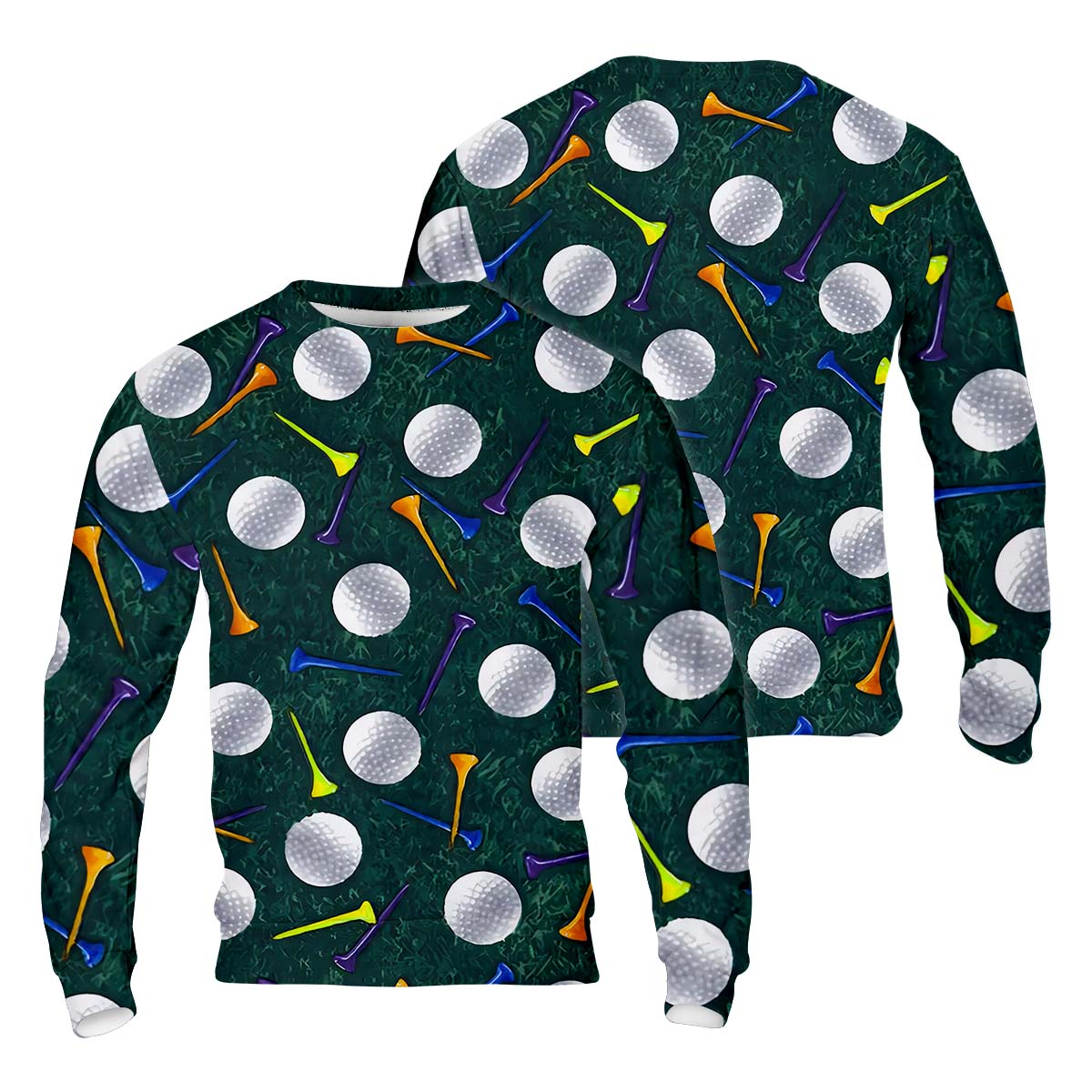 Golf Balls Men's Golf Polo ShirtFunny Golf Shirt, Gifts For Golfer