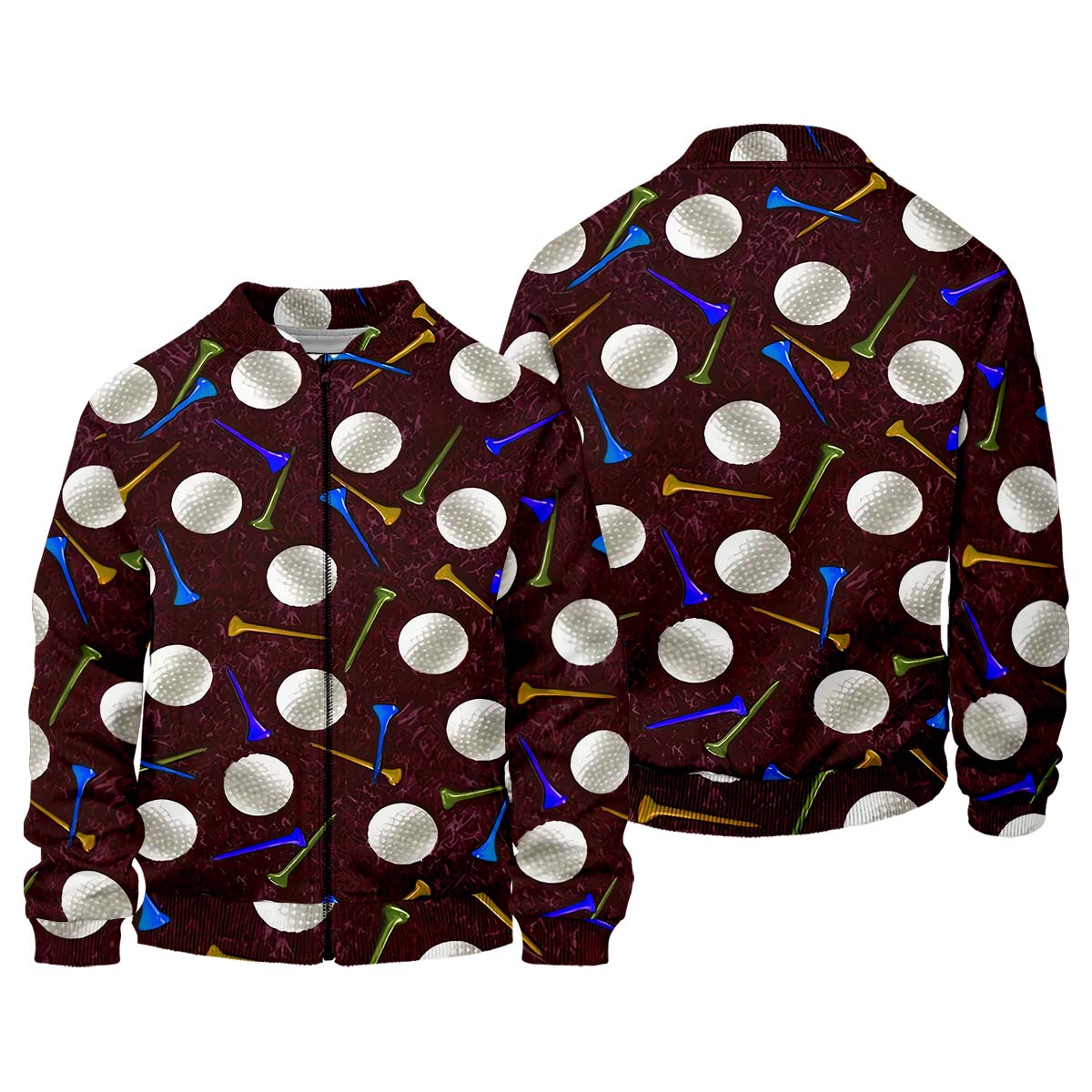 Golf Balls Men's Golf Polo ShirtFunny Golf Shirt, Golf Gifts For Dad