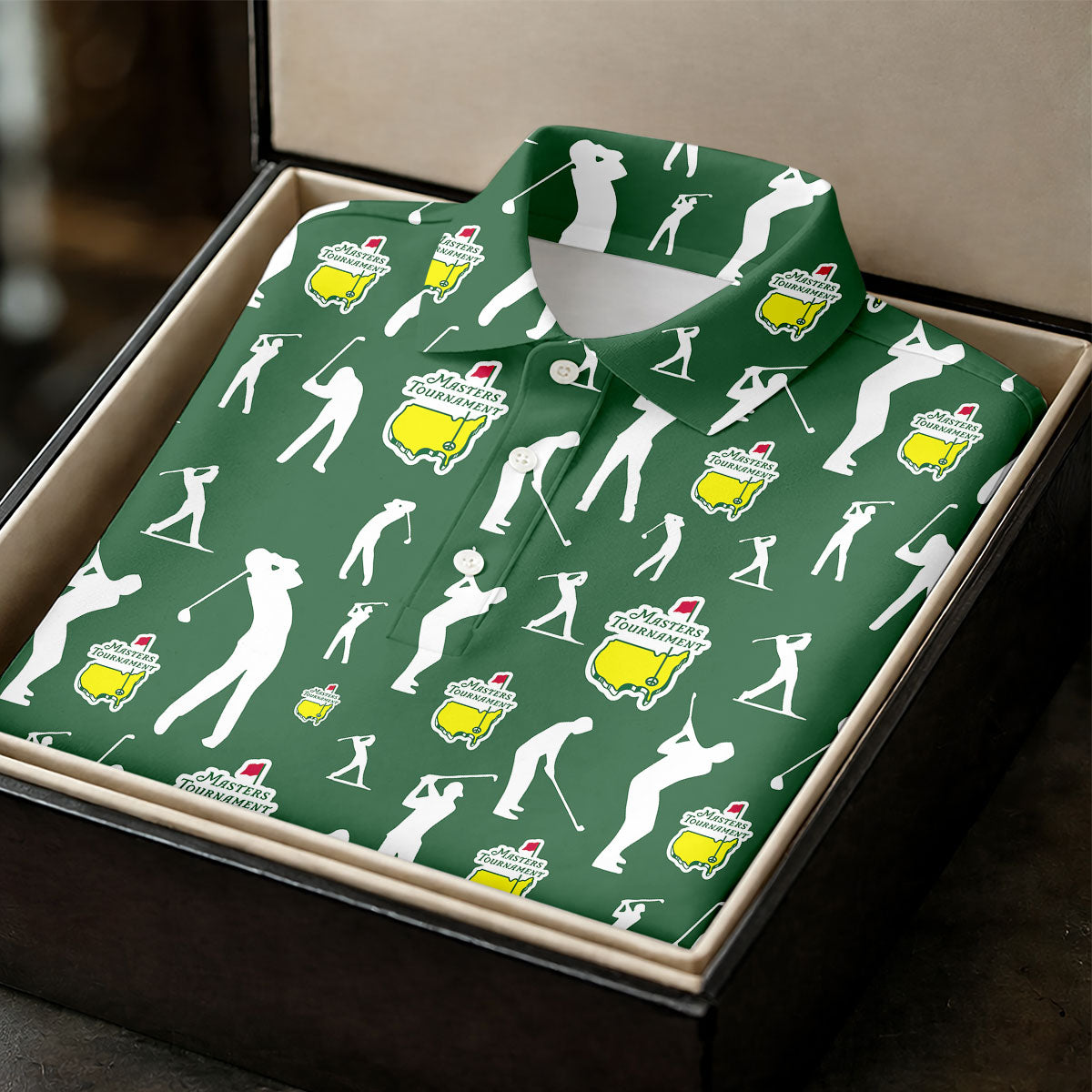 Golf Tournament Golfer Pose Performance Golf Shirt, Golf Tops For Men, Golf Shirts For Men