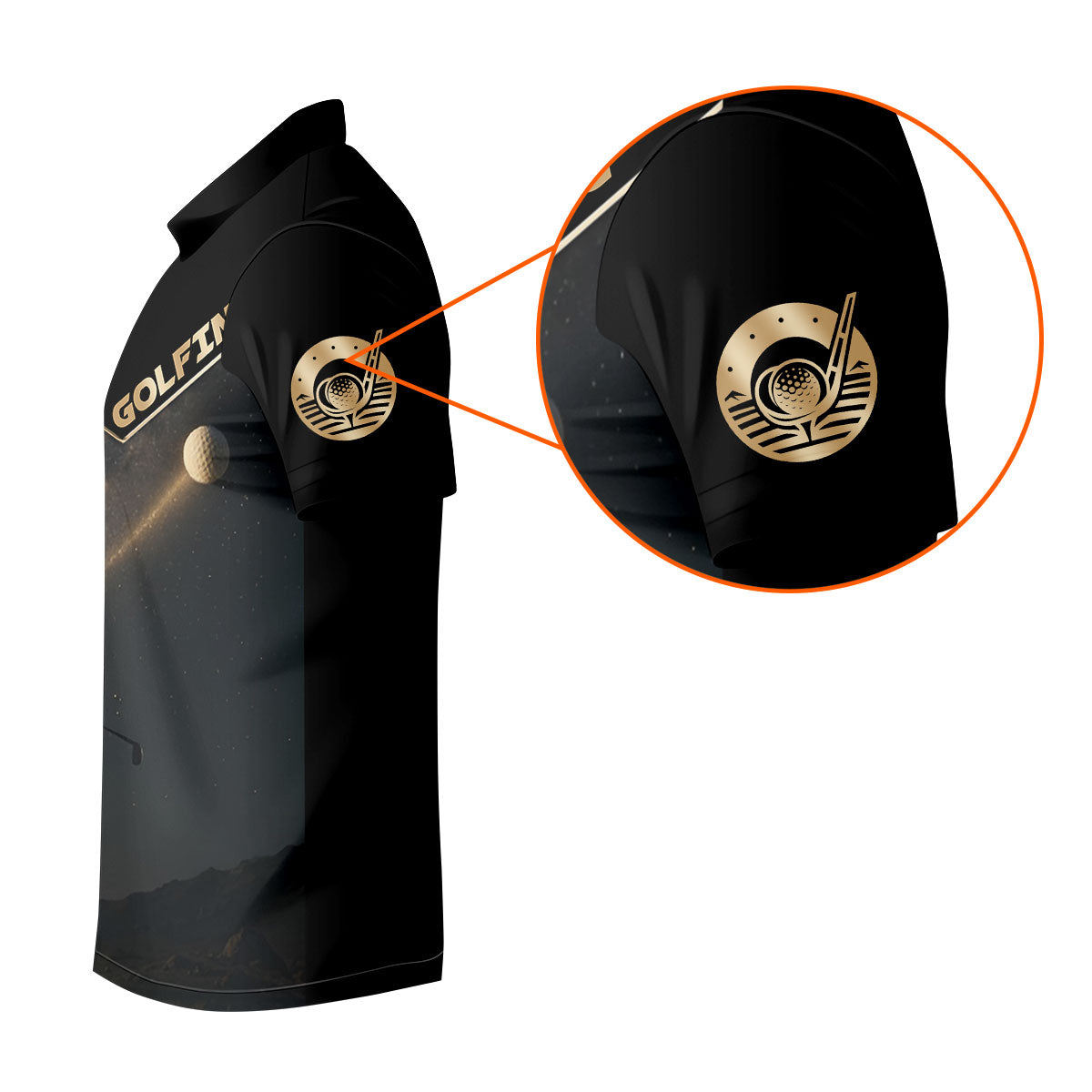 Golf Ball Tee, Golf Shirts For Men, Mens Golf Polo Shirt Men Golf Clothes, Golf Gift Ideas For Him