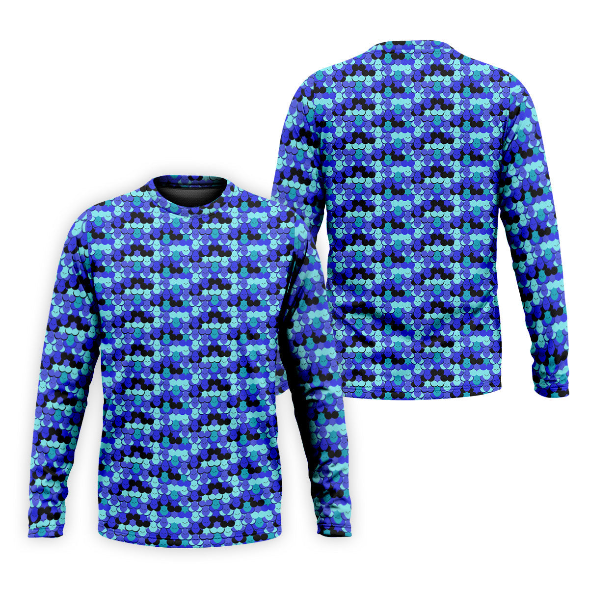 Blue Fun Men's Golf Polos, Gifts For Golf Lovers, Golfing Apparel, Polo For Men