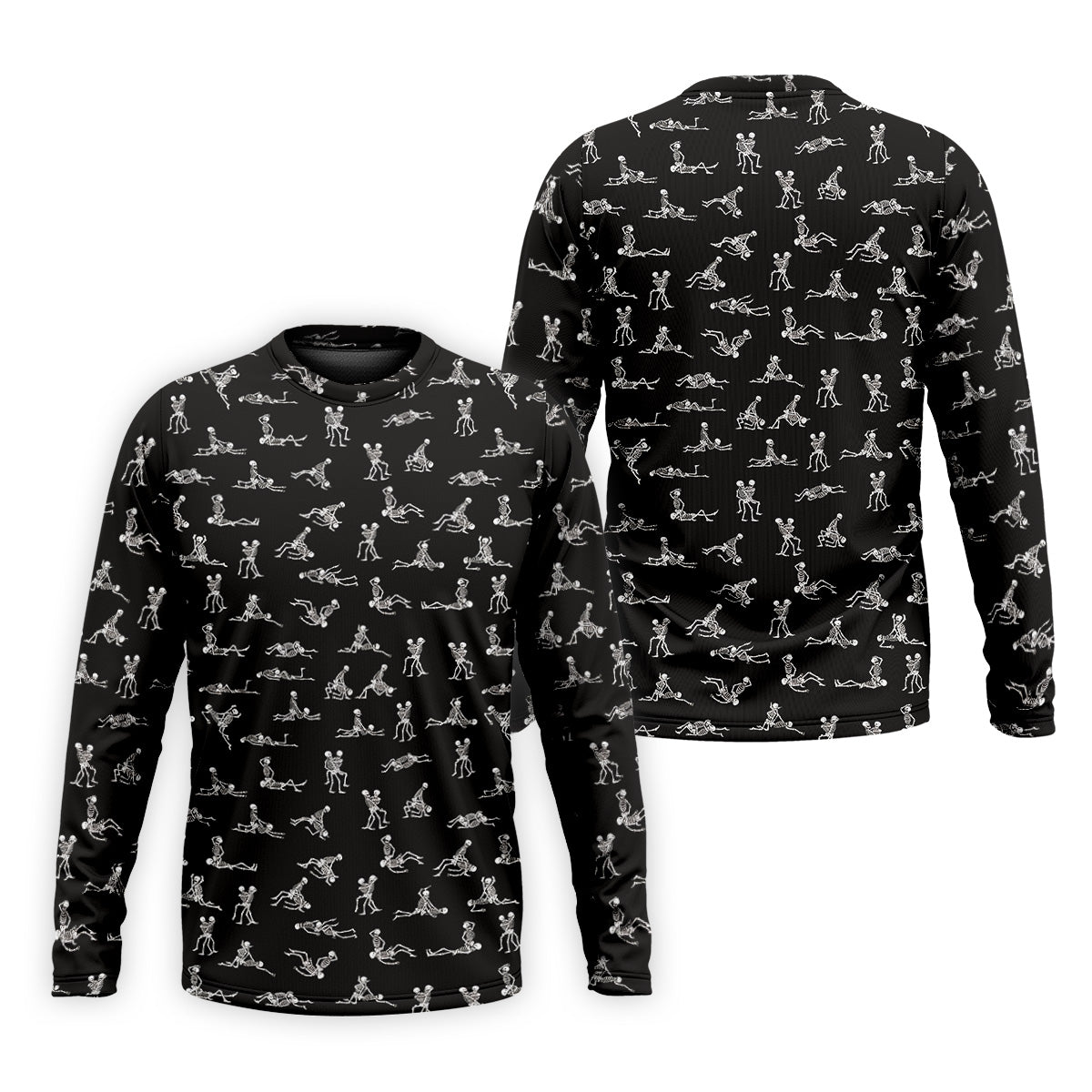 Funny Skeleton Couple Golf Shirt, Halloween Gift Idea, Fun Golf Shirts For Men, Unique Gift For Golfer