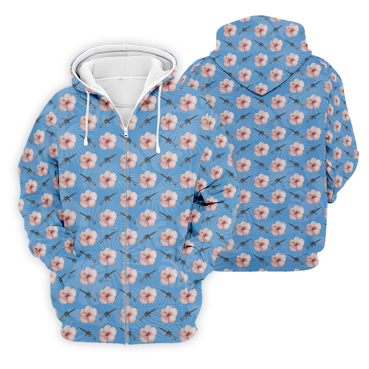 Floral Golf Polo Shirtlfing Apparel, Men Golf Gift, Funny Golf Shirt