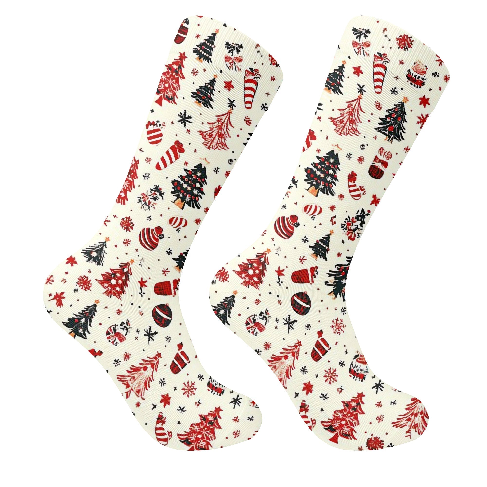 Candy Canes Christmas Golf Socks, Christmas Golf Gift, Golfing Accessories, Ladies Golf Socks, Men's Christmas Socks